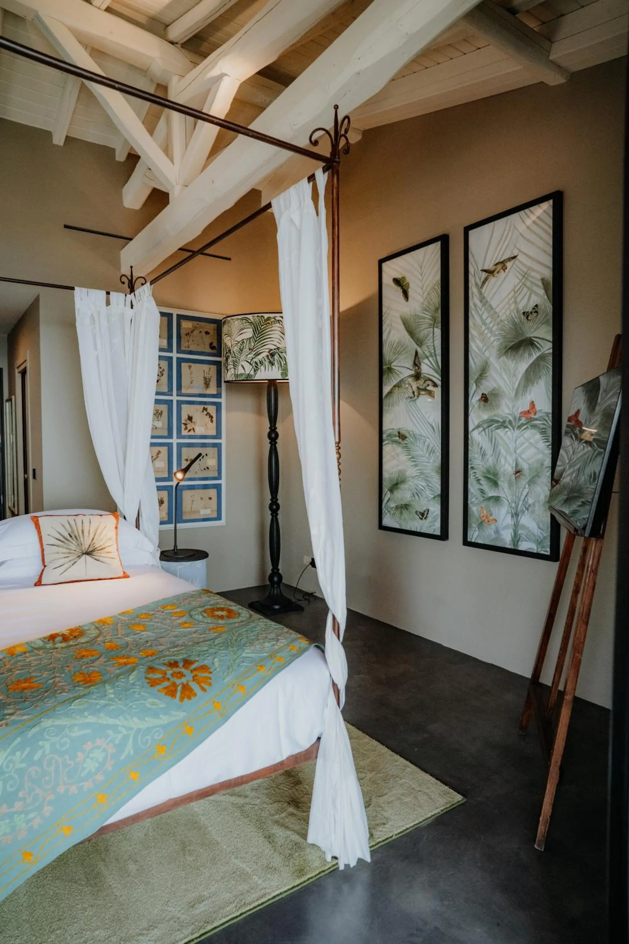 Bed in Hotel Villa Ducale