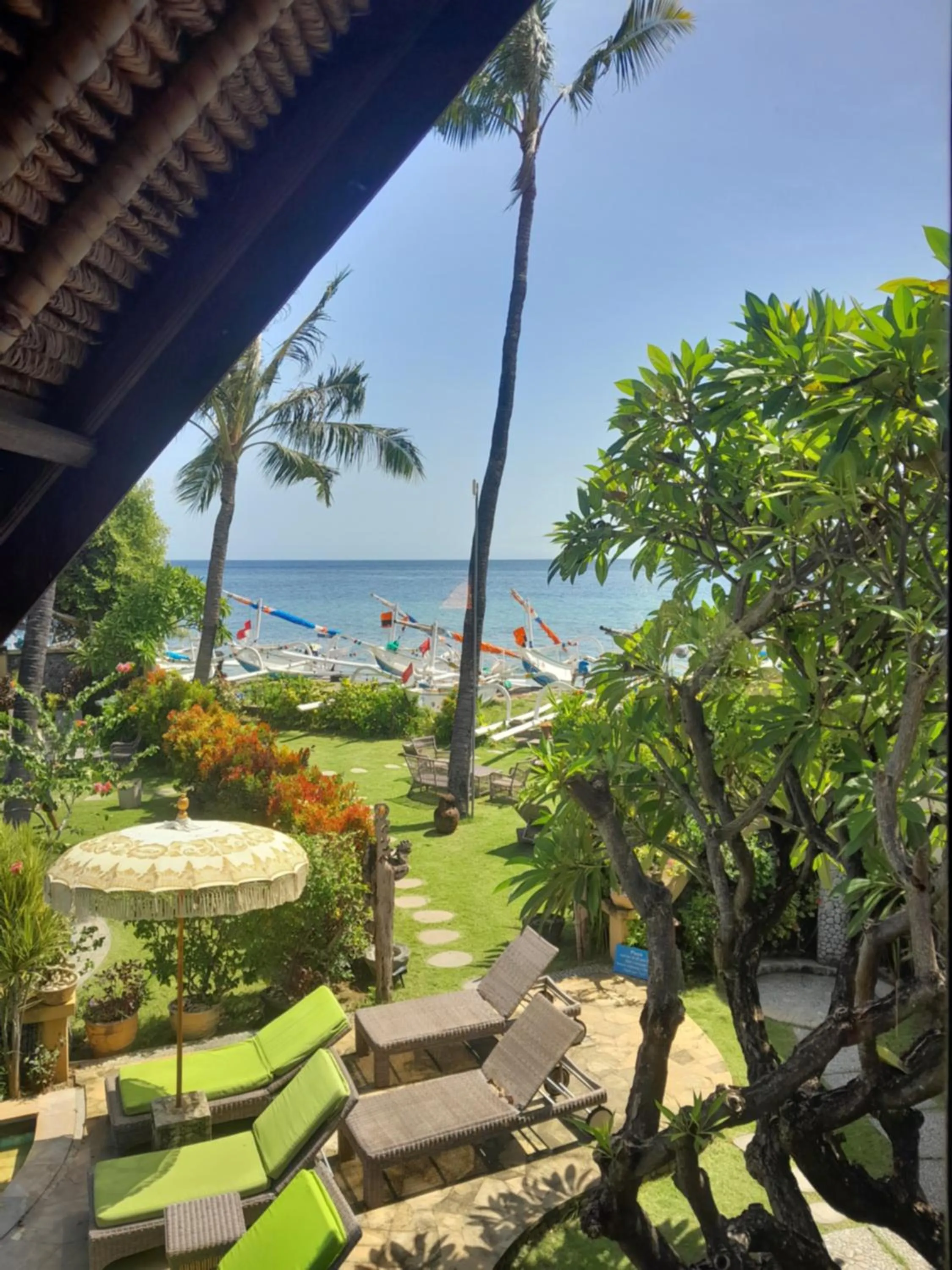 Sea view in Life in Amed Beach Hotel