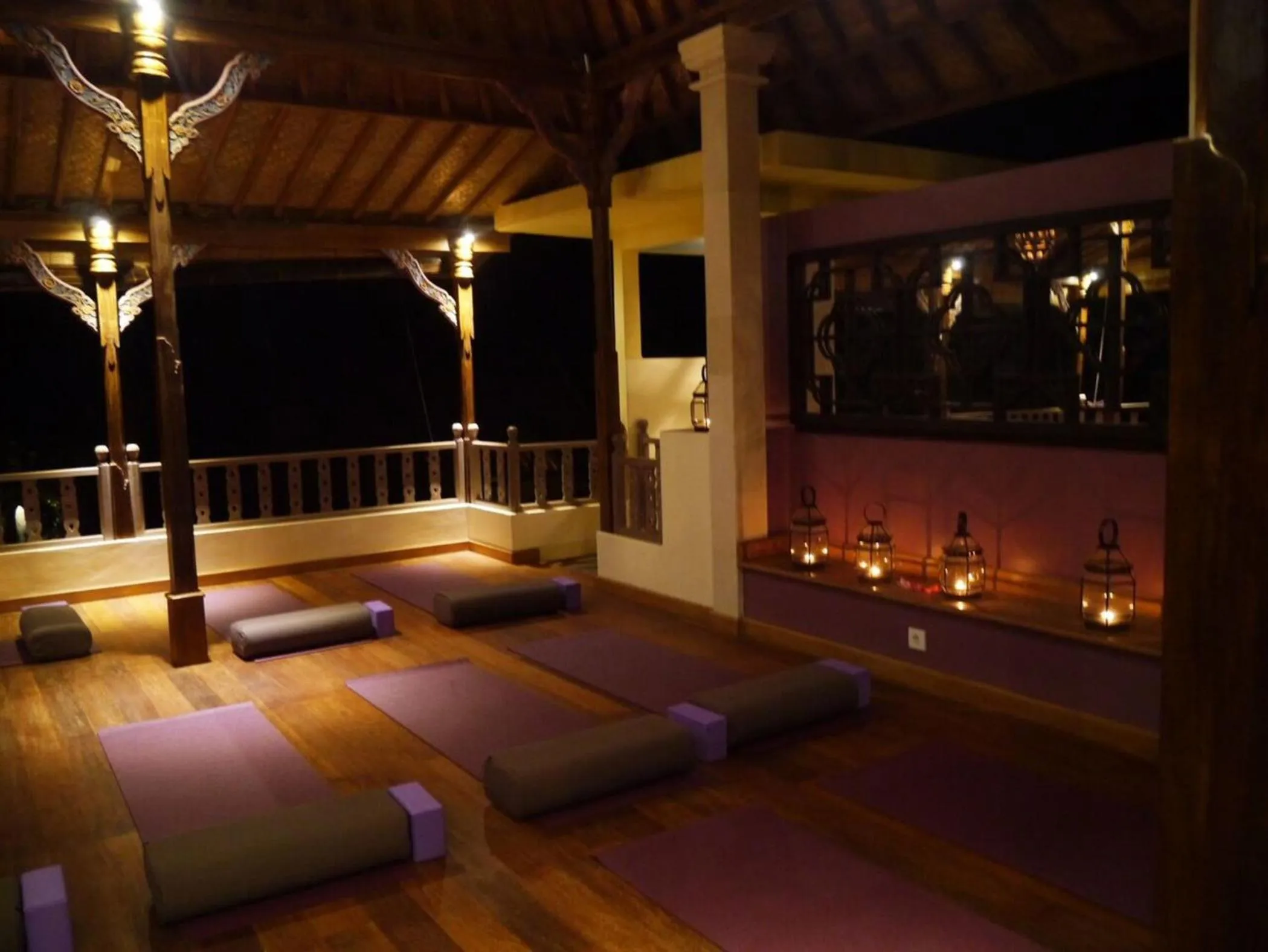 Night, Bed in Life in Amed Beach Hotel