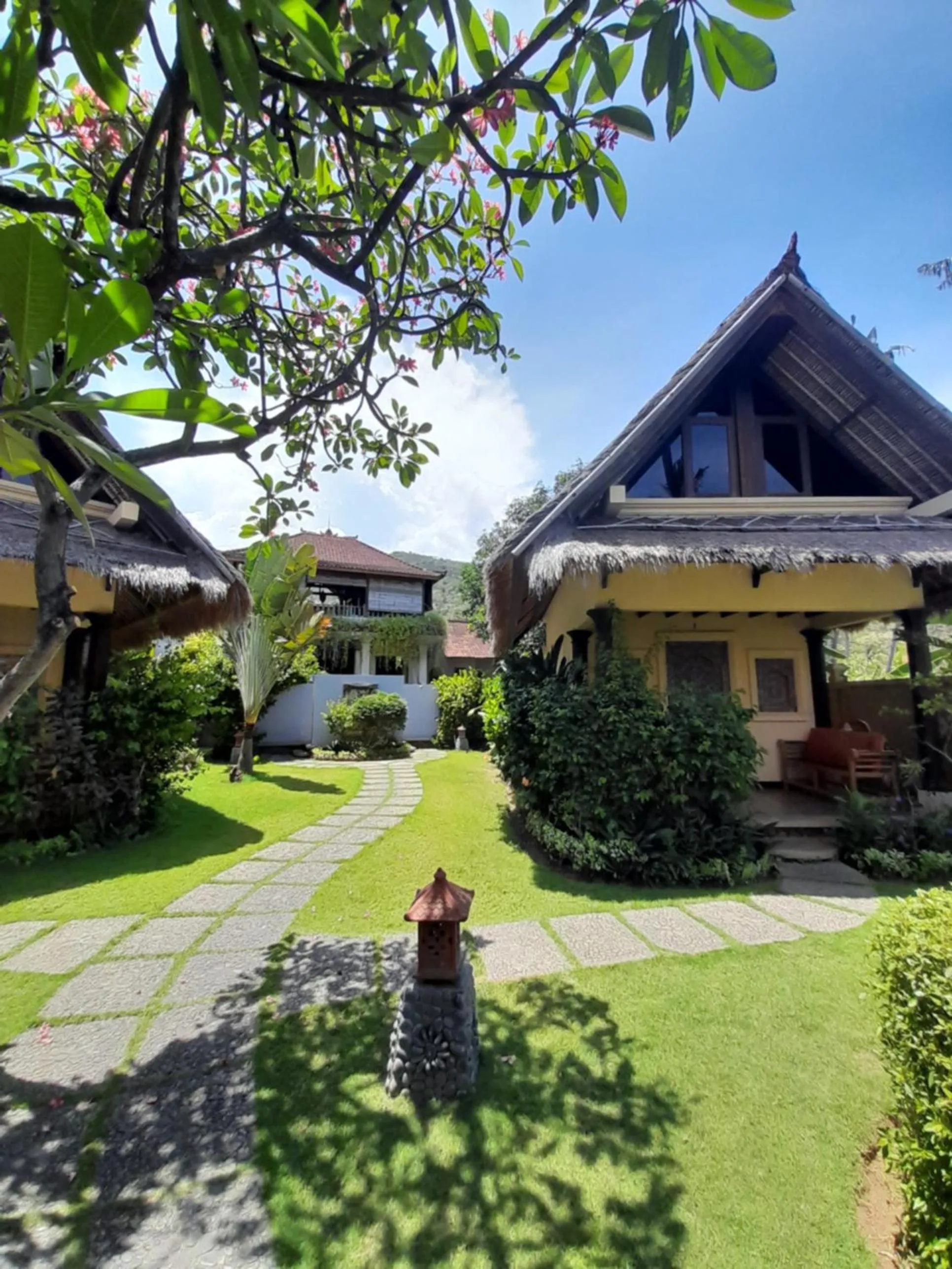 Property building in Life in Amed Beach Hotel