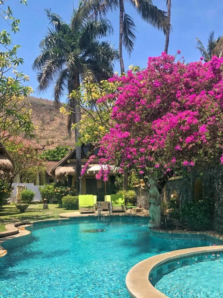 Garden in Life in Amed Beach Hotel