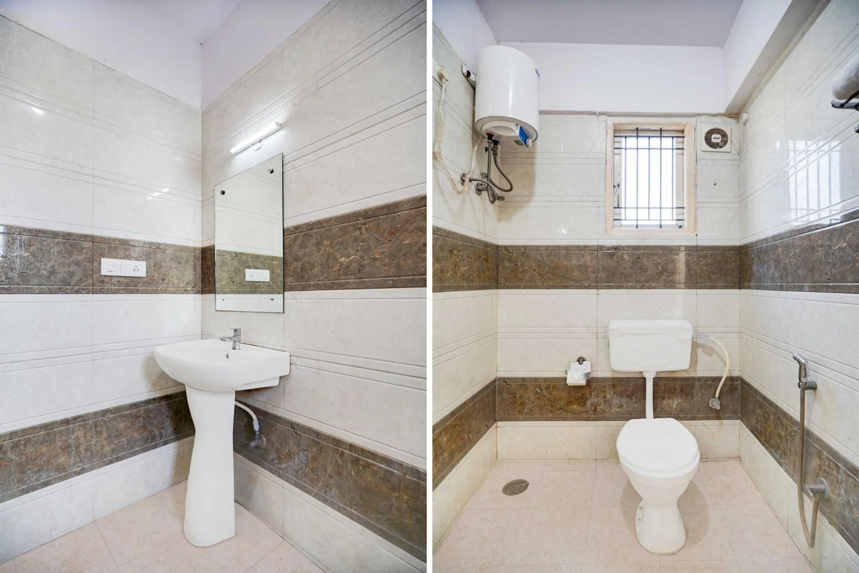 Bathroom in Hotel O Bangalore Elements Mall