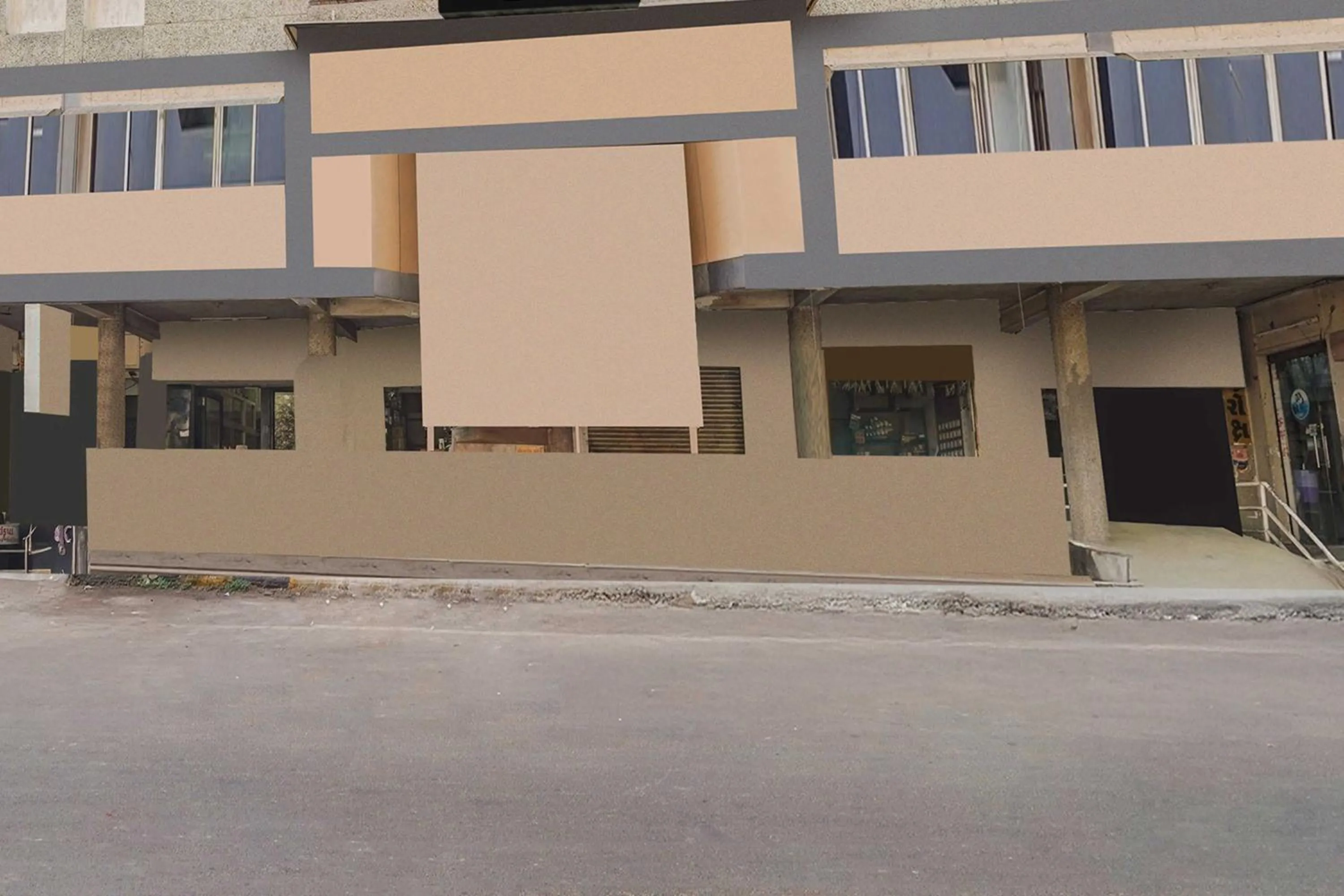 Facade/entrance in Hotel O Maninagar Railway Station