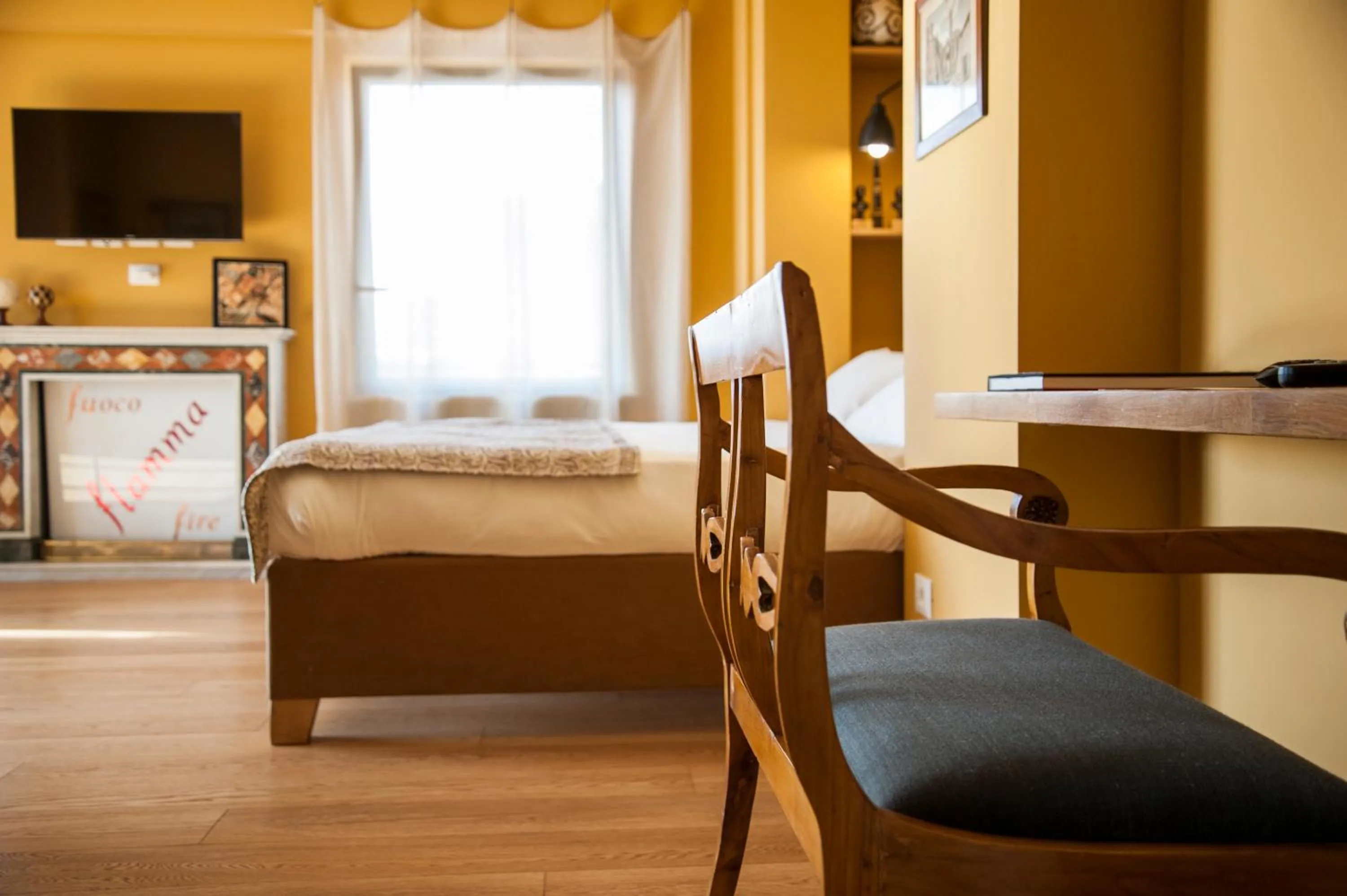 Decorative detail, Bed in Rarity Suites