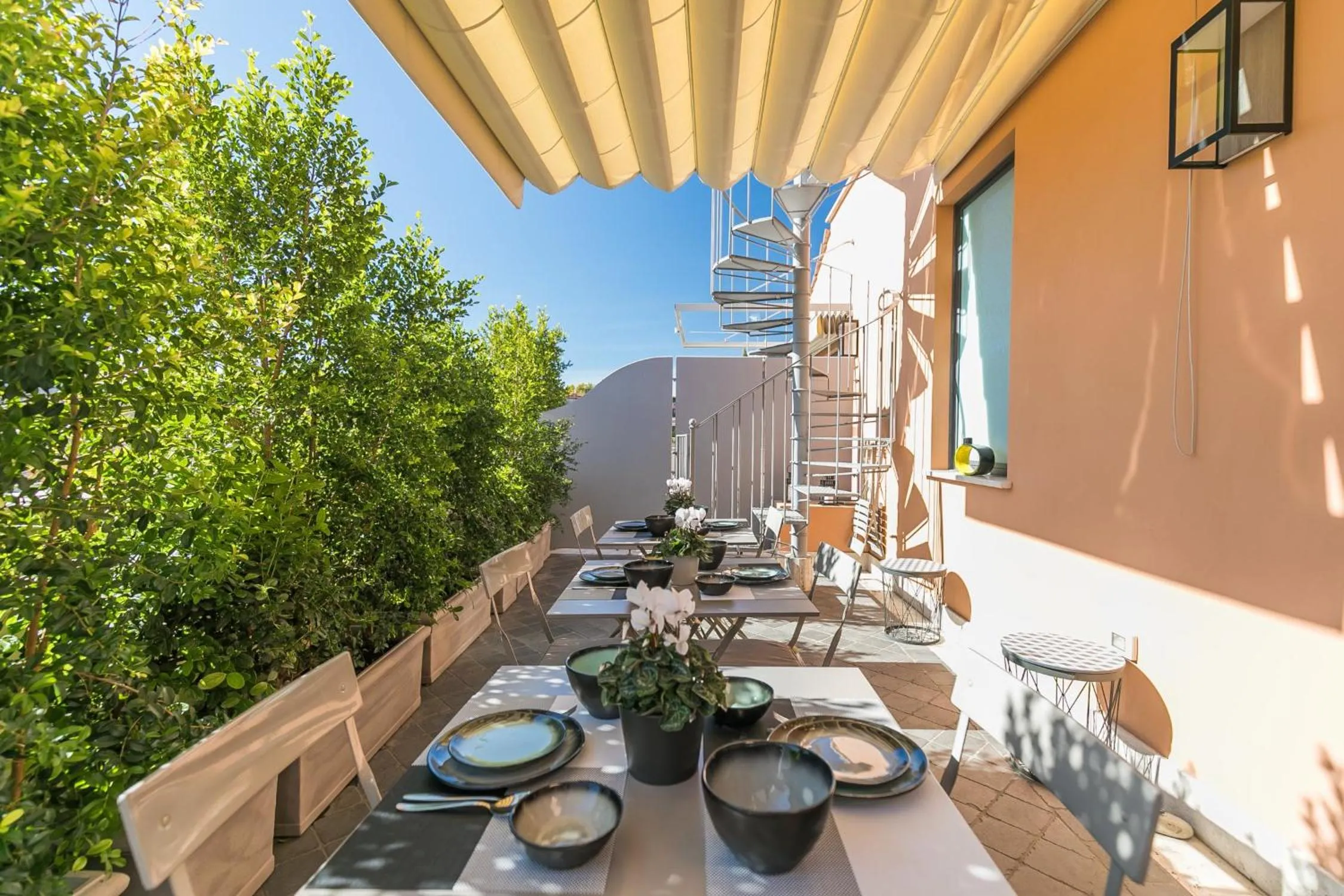 Patio in Rarity Suites