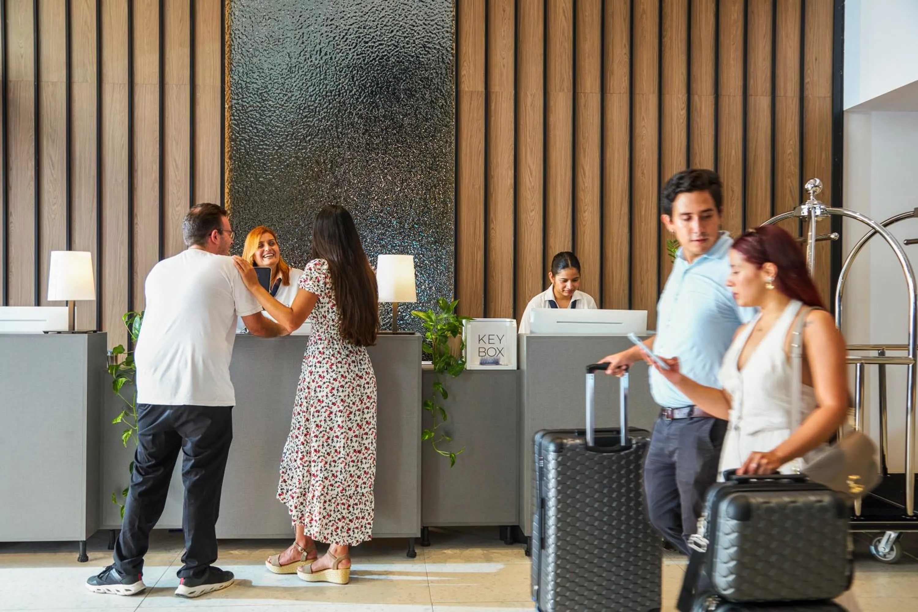 Lobby or reception in Novotel Malta Sliema