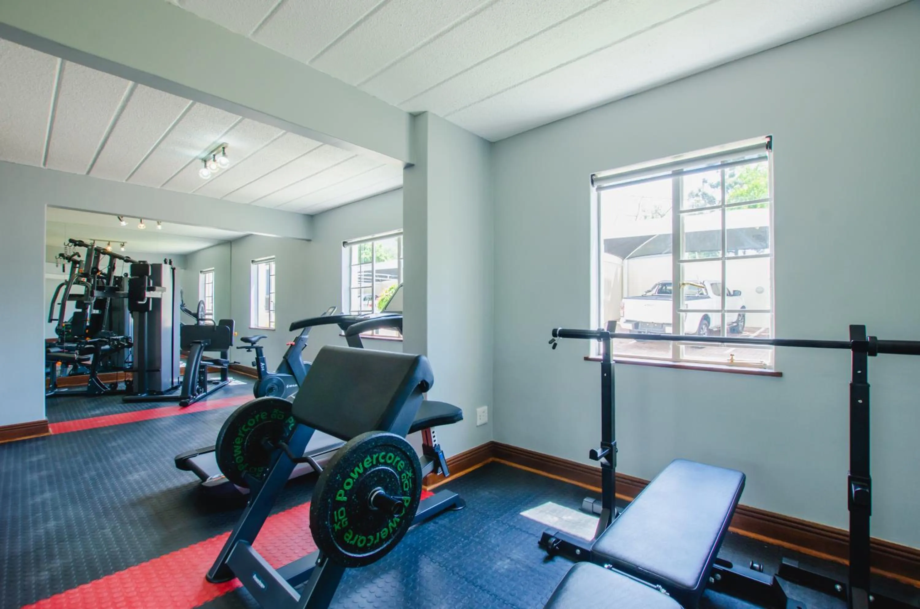 Fitness centre/facilities in Melrose Corner Self-Catering Hotel Apartments