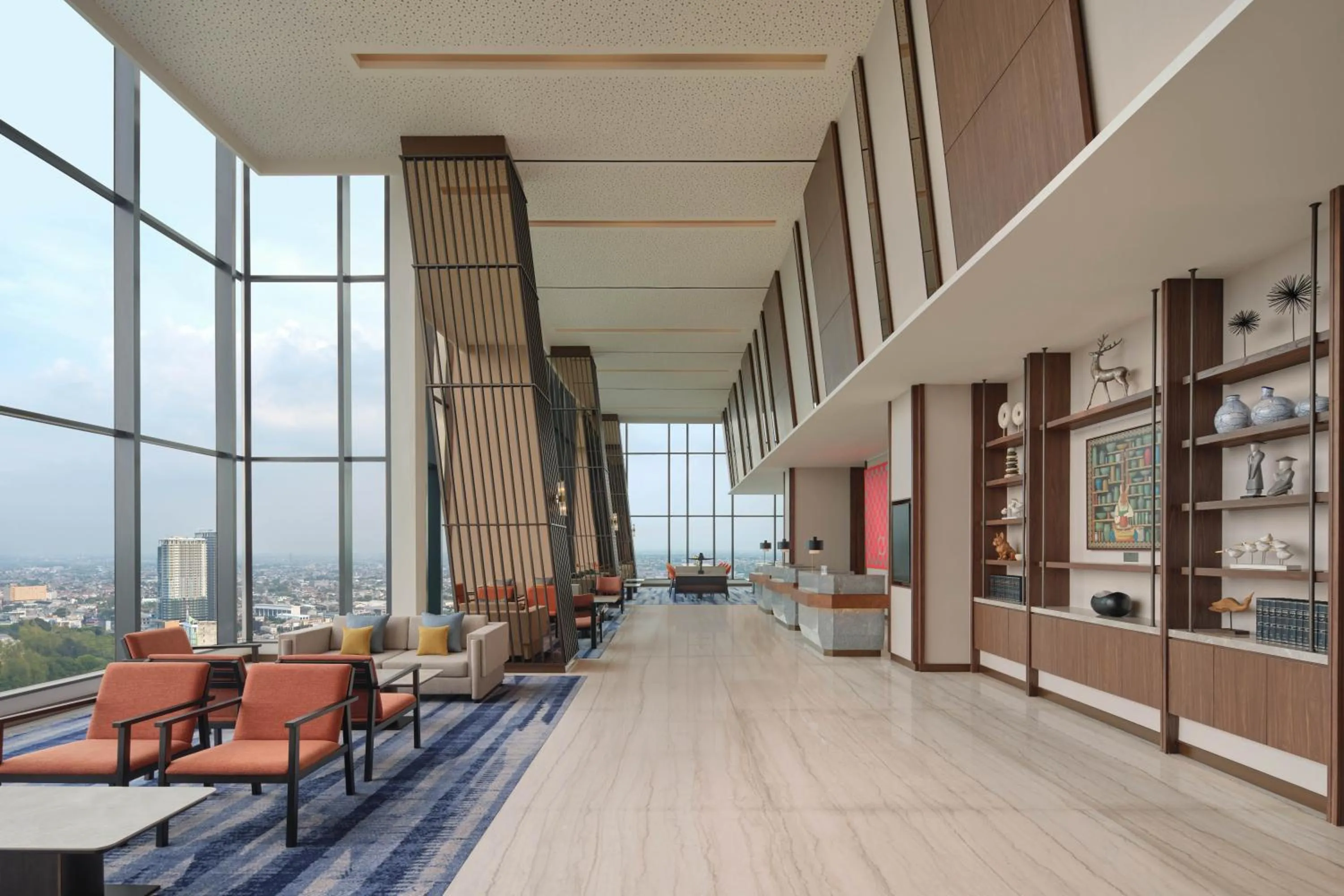 Lobby or reception in Four Points by Sheraton Bekasi