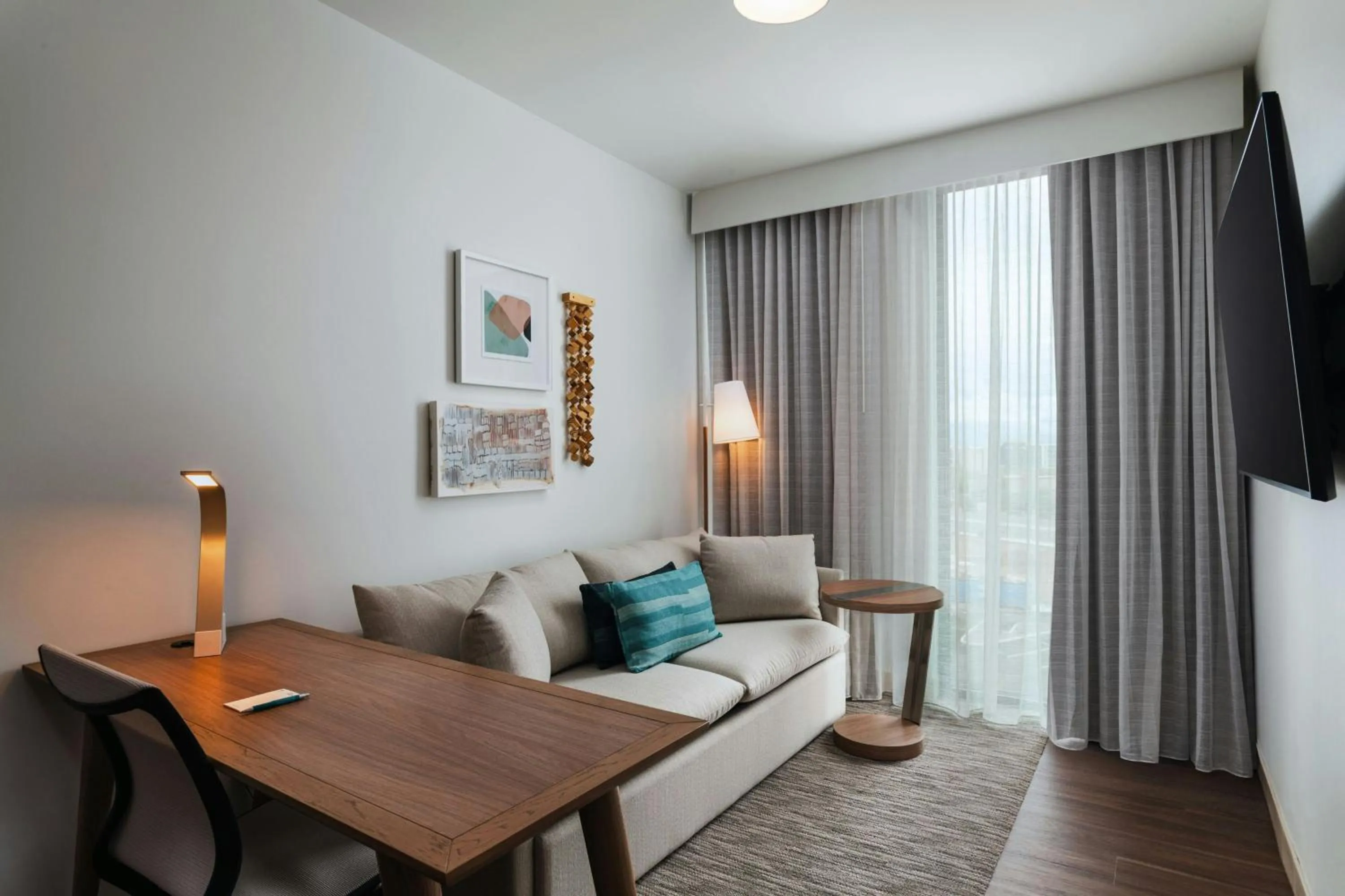 Living room in Element by Marriott Phoenix North Norterra