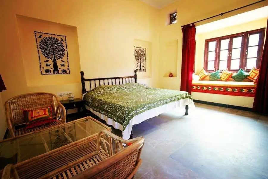 Bed in Krishna Ranch