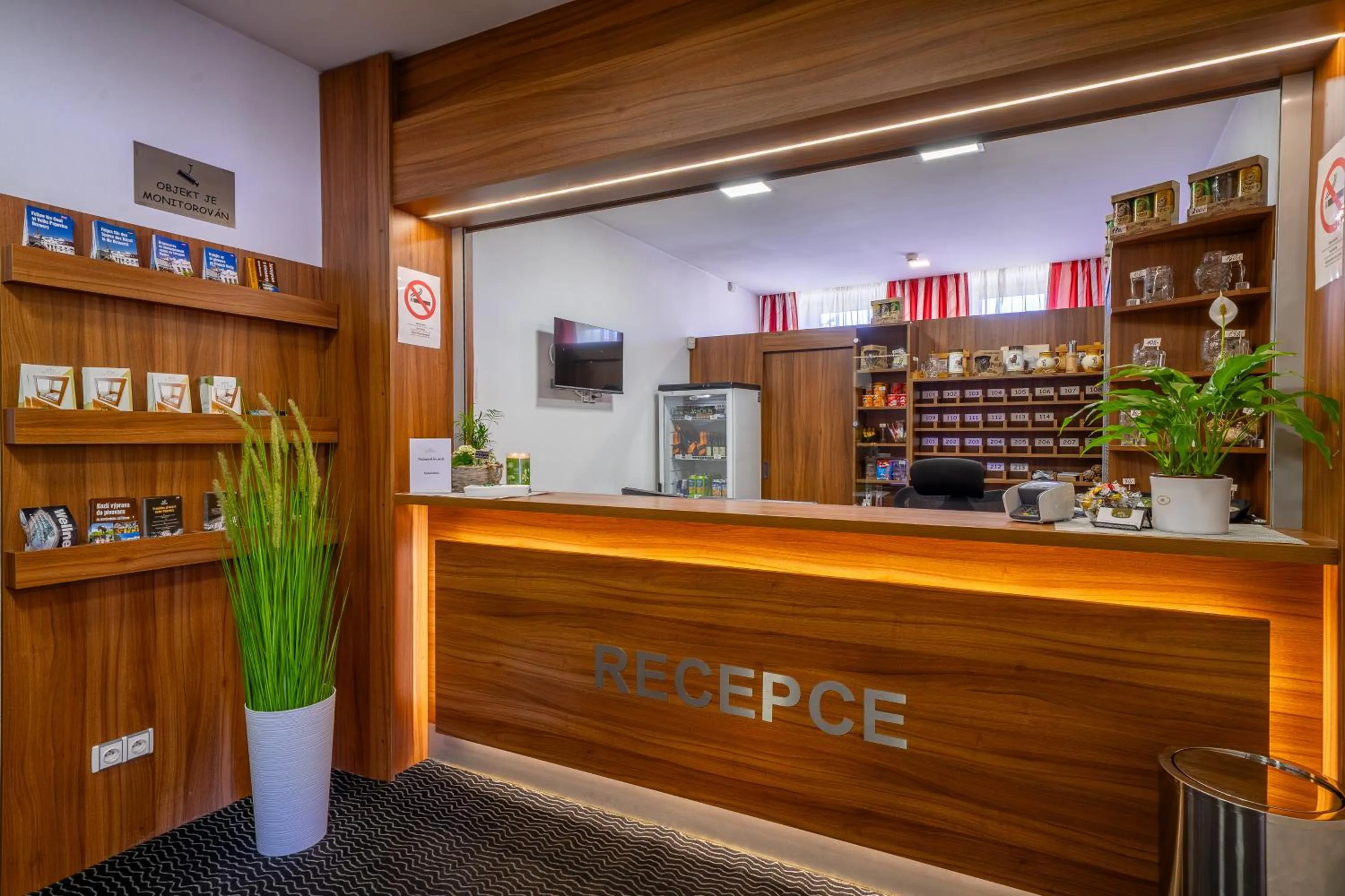 Lobby or reception in Hotel u Ledu