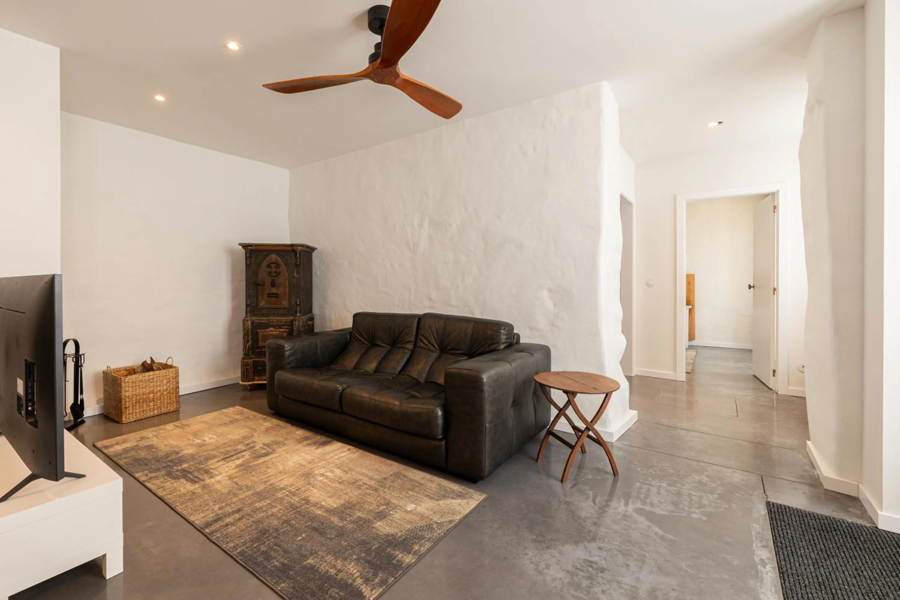 Living room in CasaNova Farmhouse