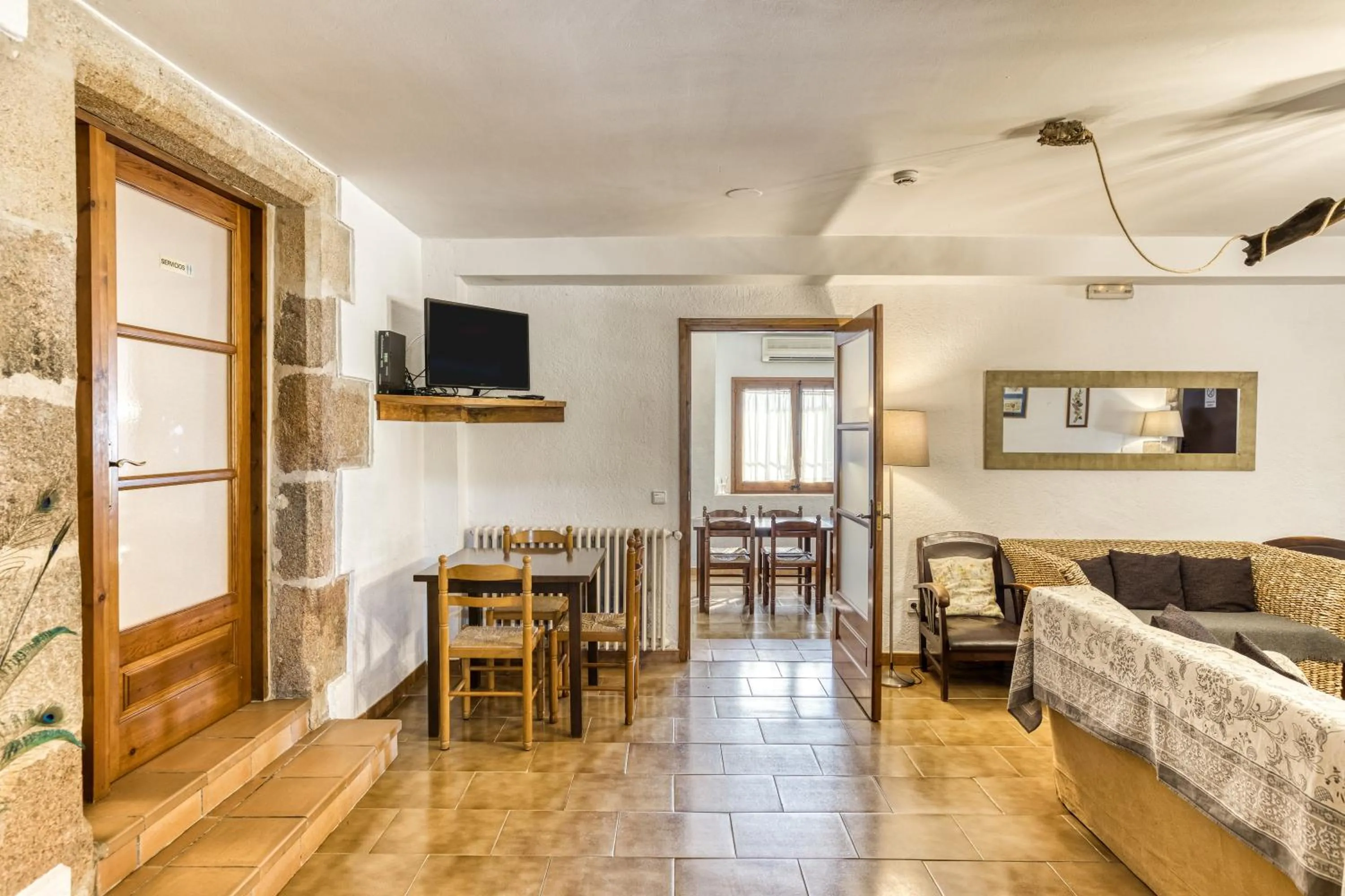 Property building, Bed in Casa Rural Can Miquel