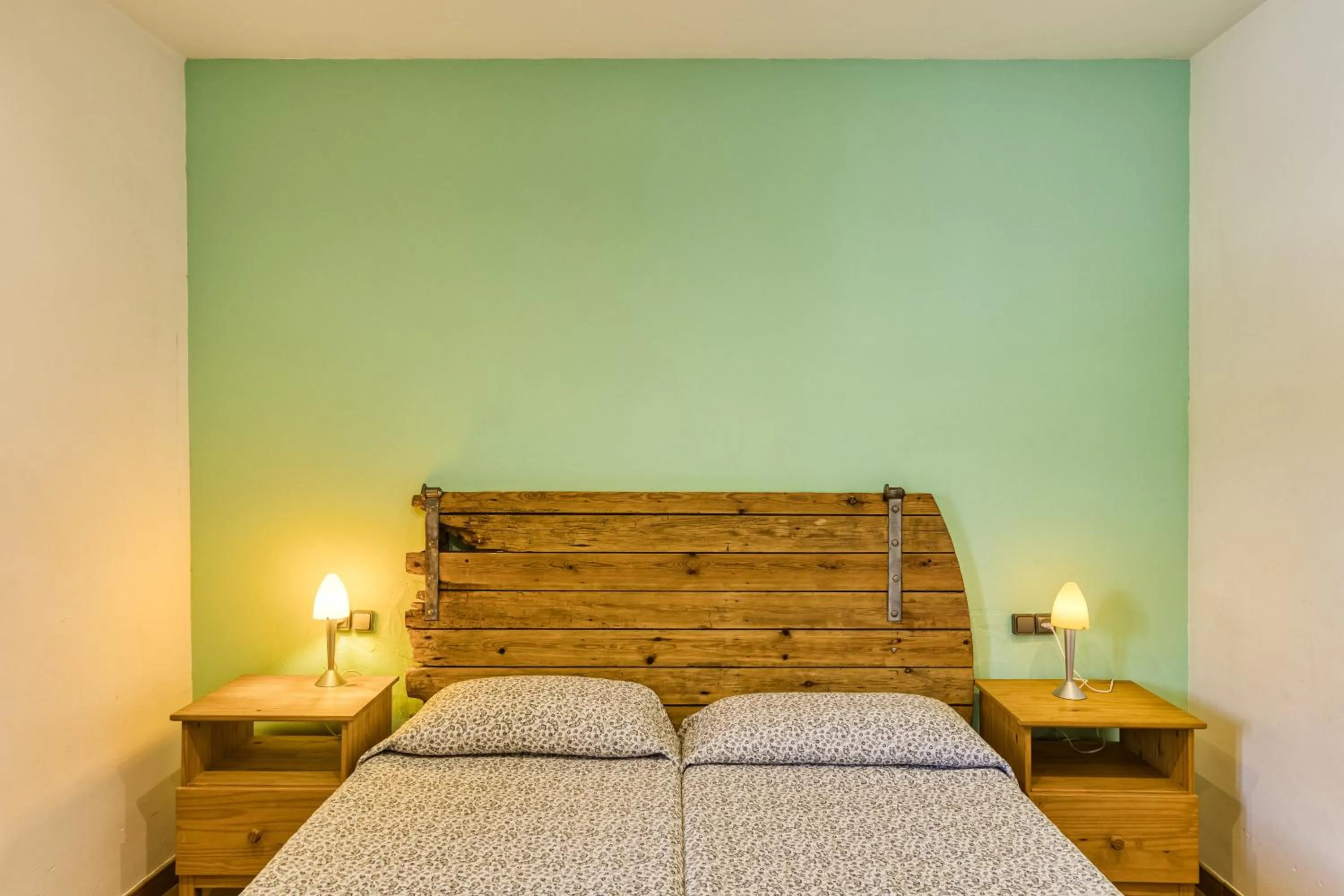Living room, Bed in Casa Rural Can Miquel