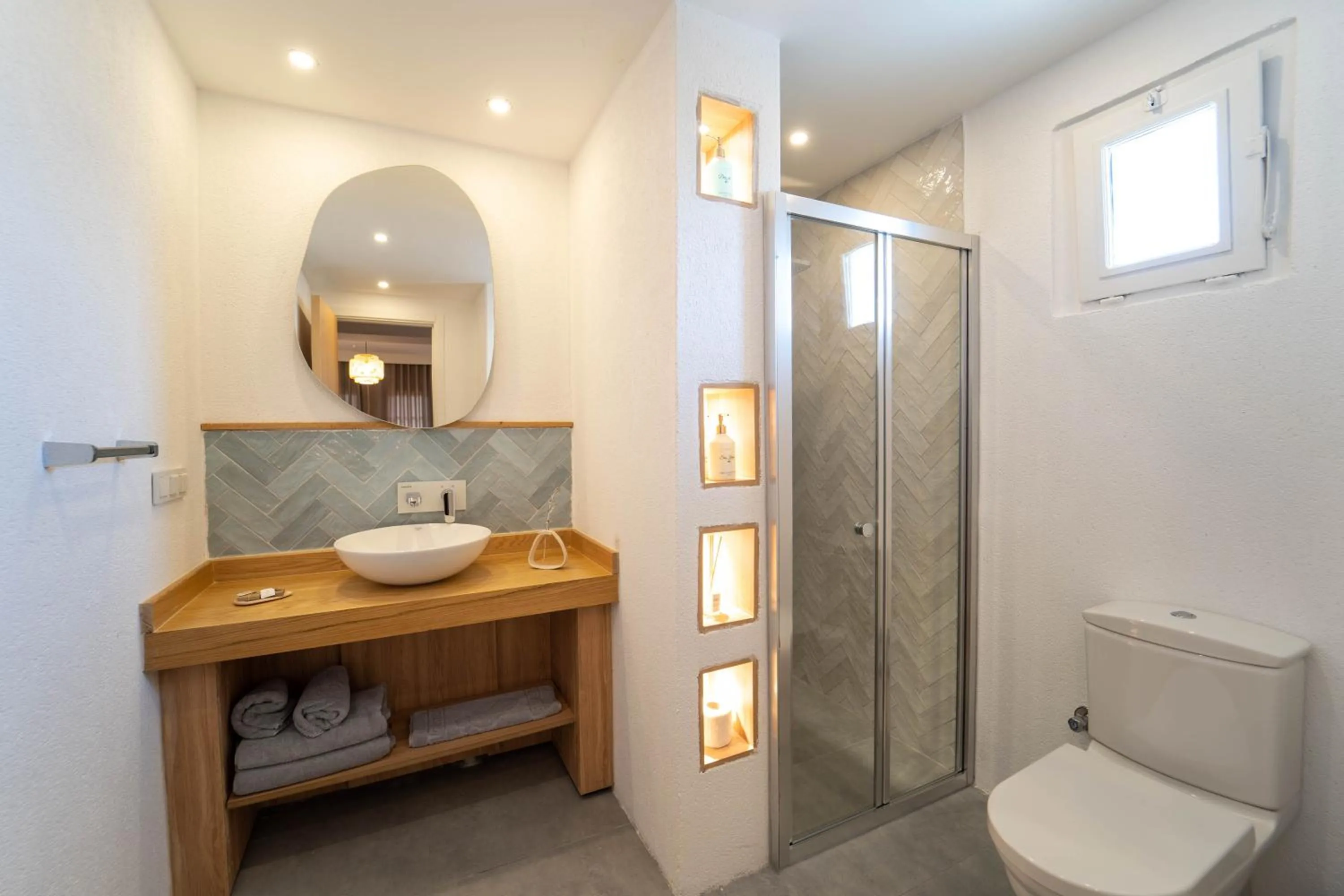 Bathroom in Hotel Club-E