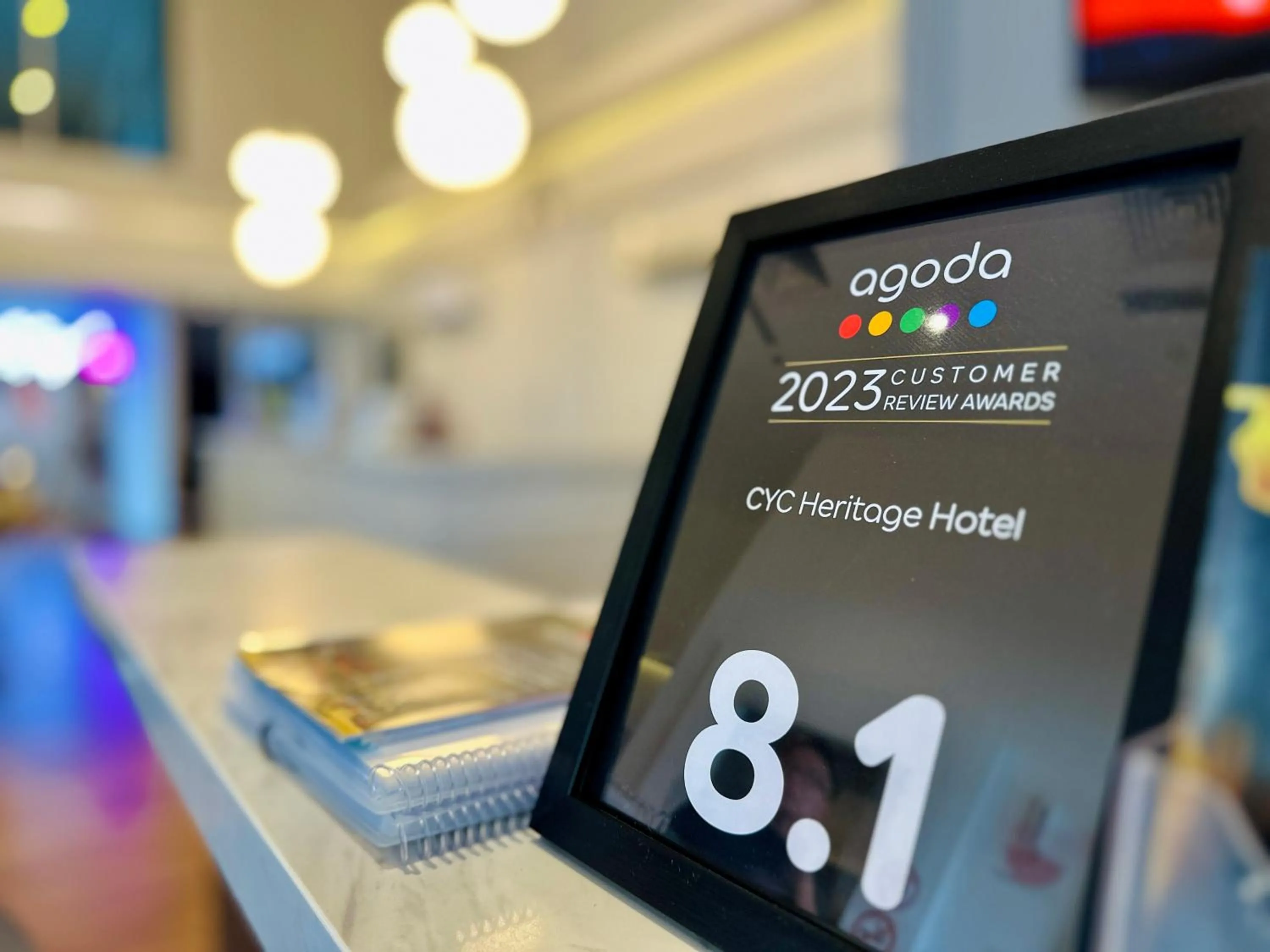 Lobby or reception in C Y C Heritage Hotel