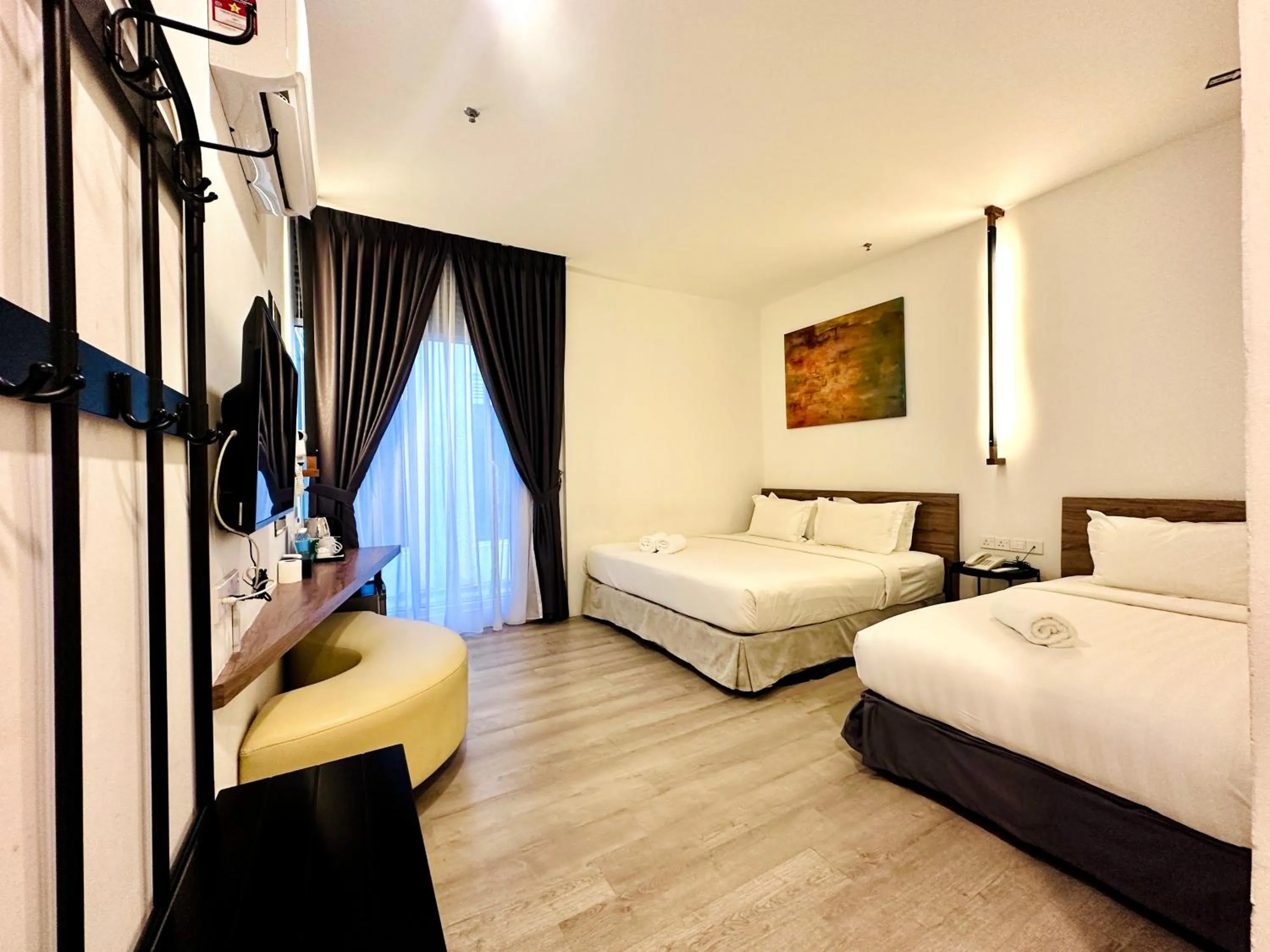 Bed in C Y C Heritage Hotel