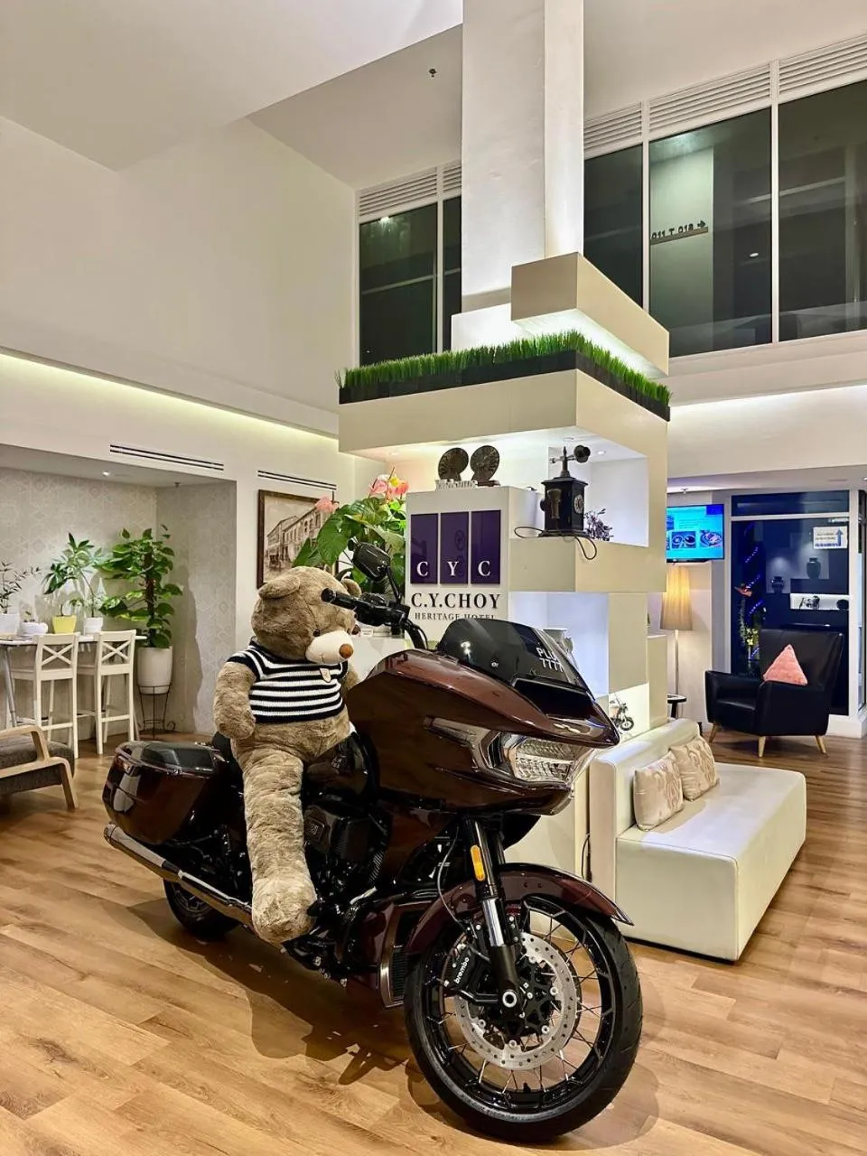 Lobby or reception in C Y C Heritage Hotel