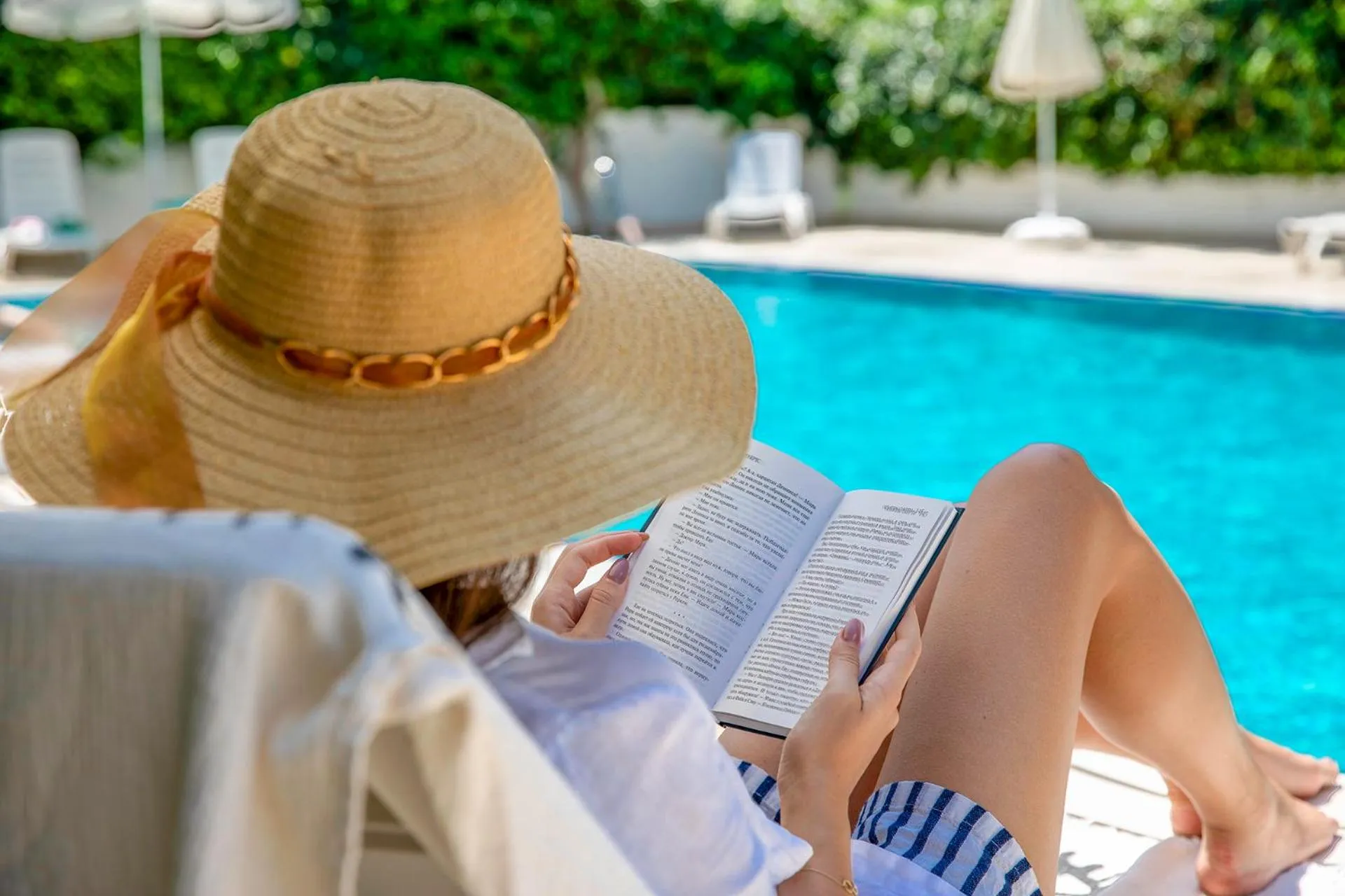 Pool view in The Suites