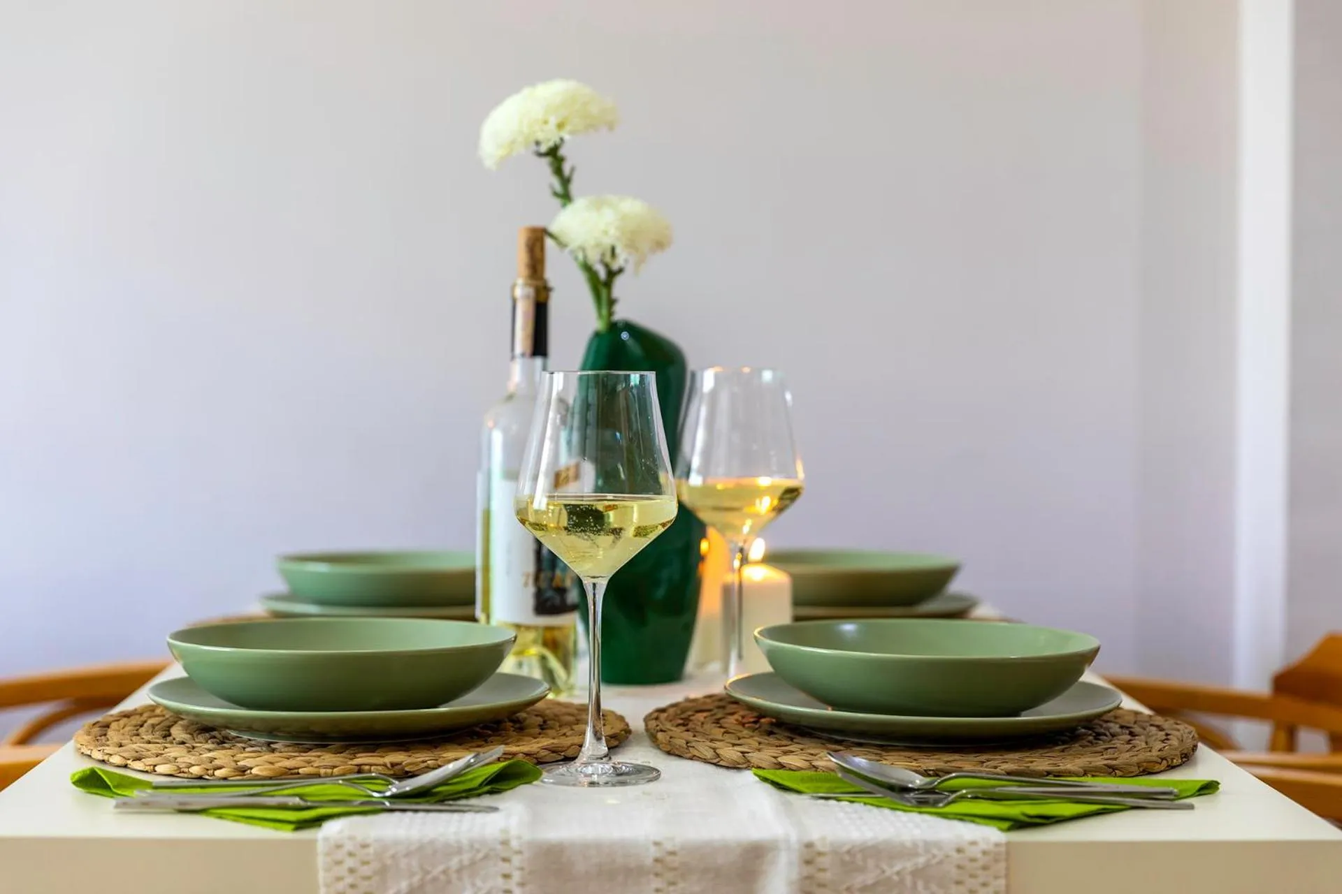 Dining area in The Suites