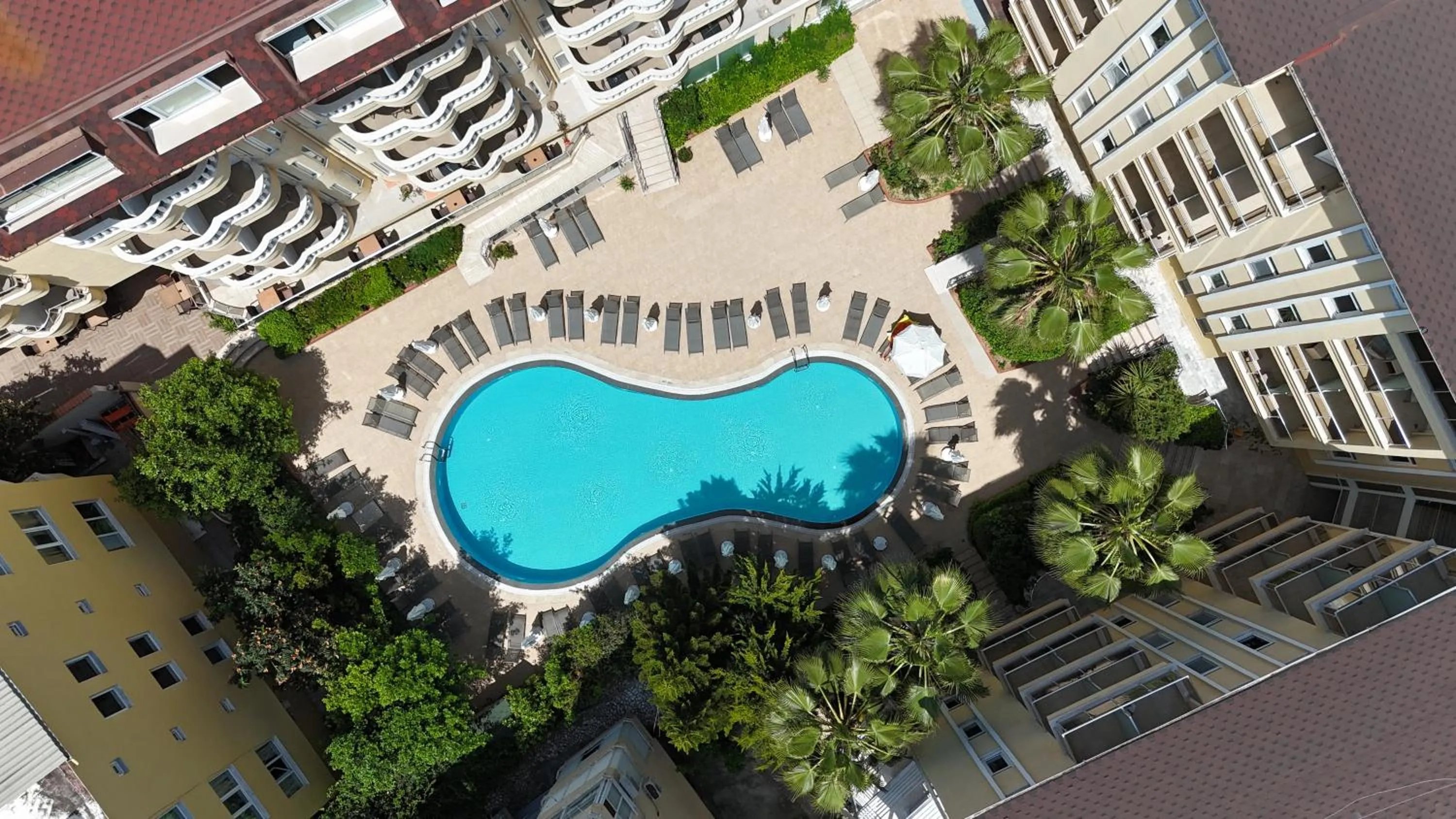Bird's eye view in Cıtrus Plaza Hotel