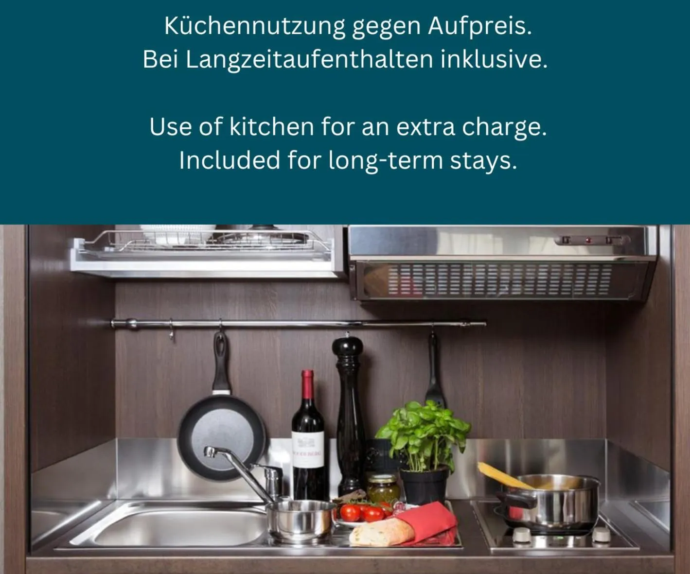 Kitchen or kitchenette in AdvaStay by KING's