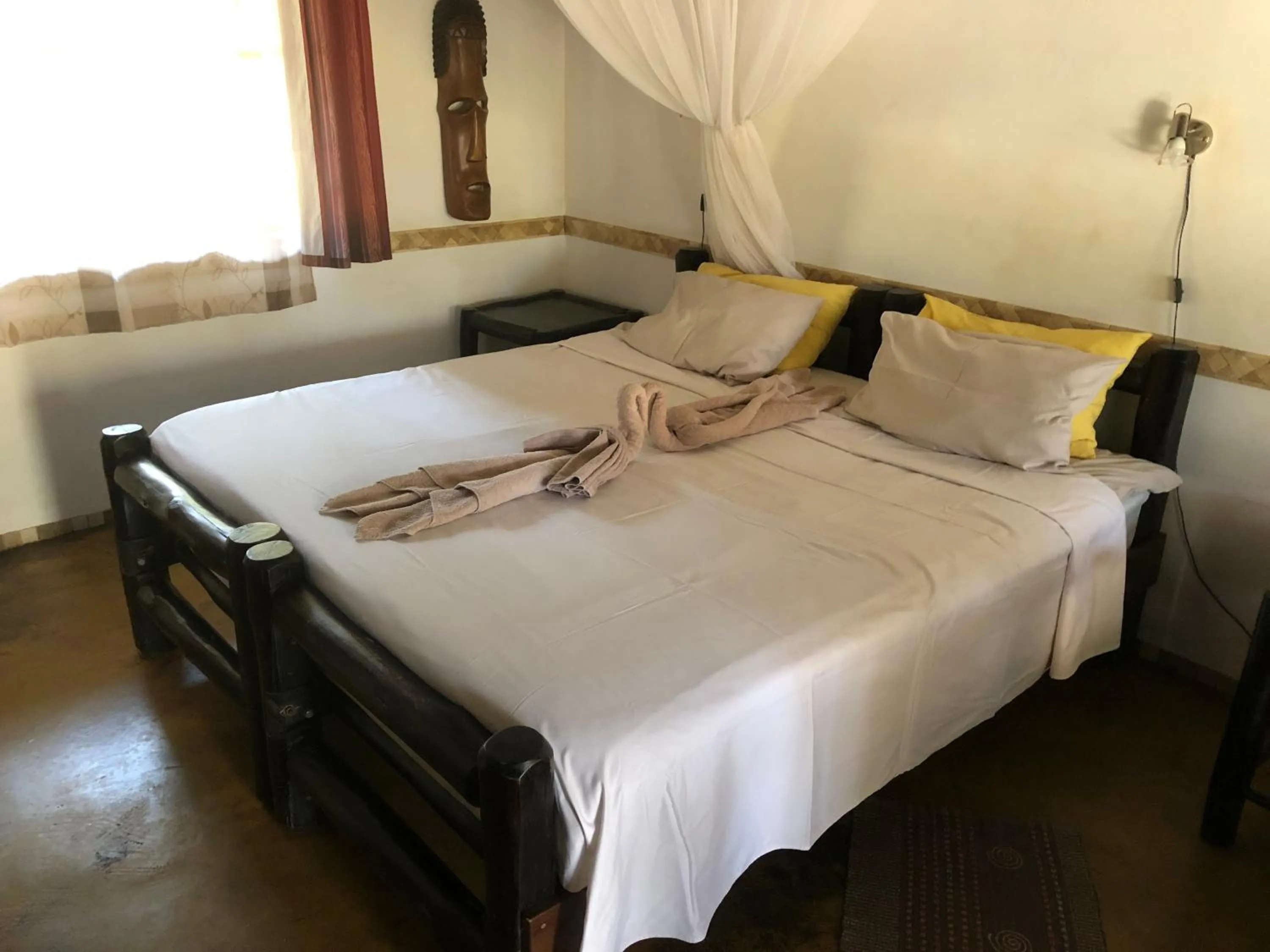 Bed in Thokozani Lodge