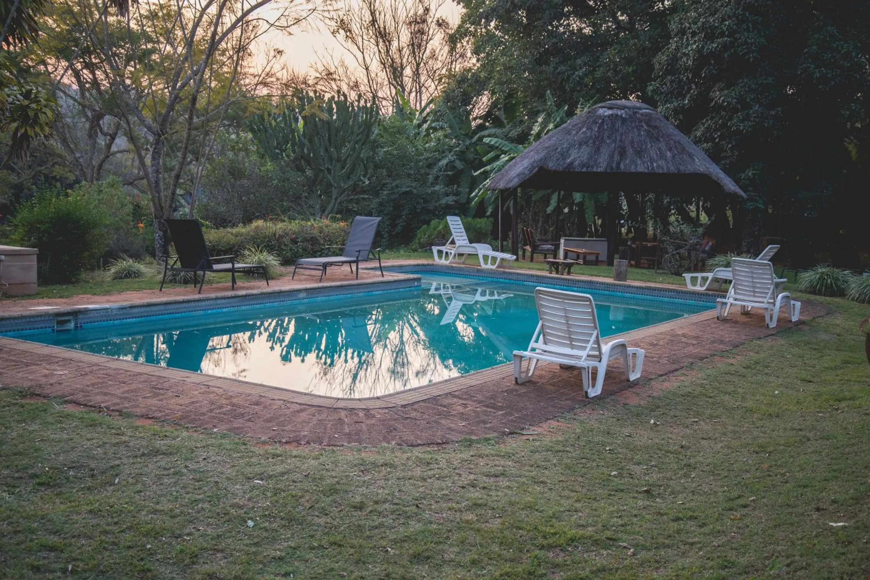 Swimming pool in Thokozani Lodge