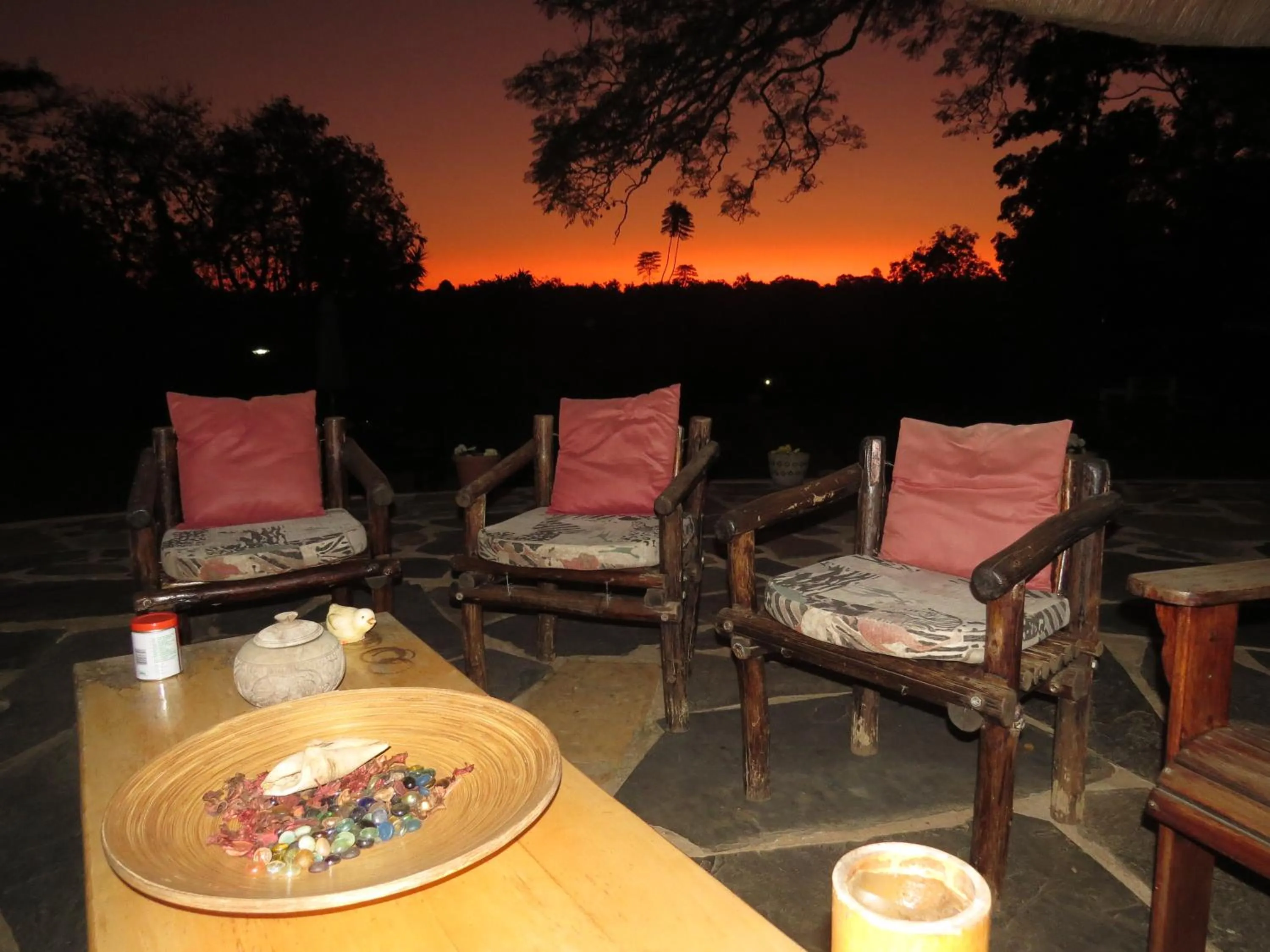 Balcony/Terrace in Thokozani Lodge