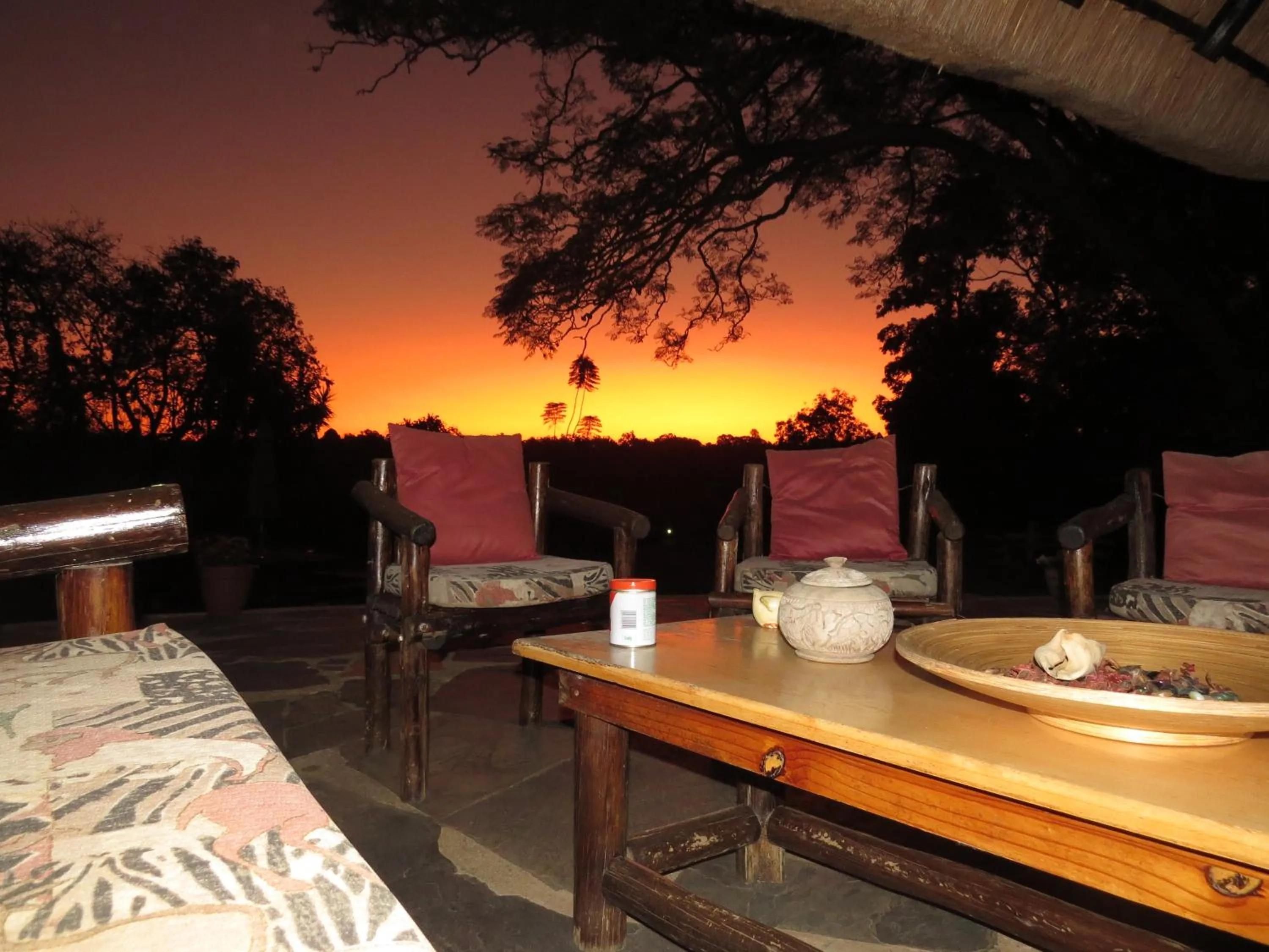 Balcony/Terrace in Thokozani Lodge
