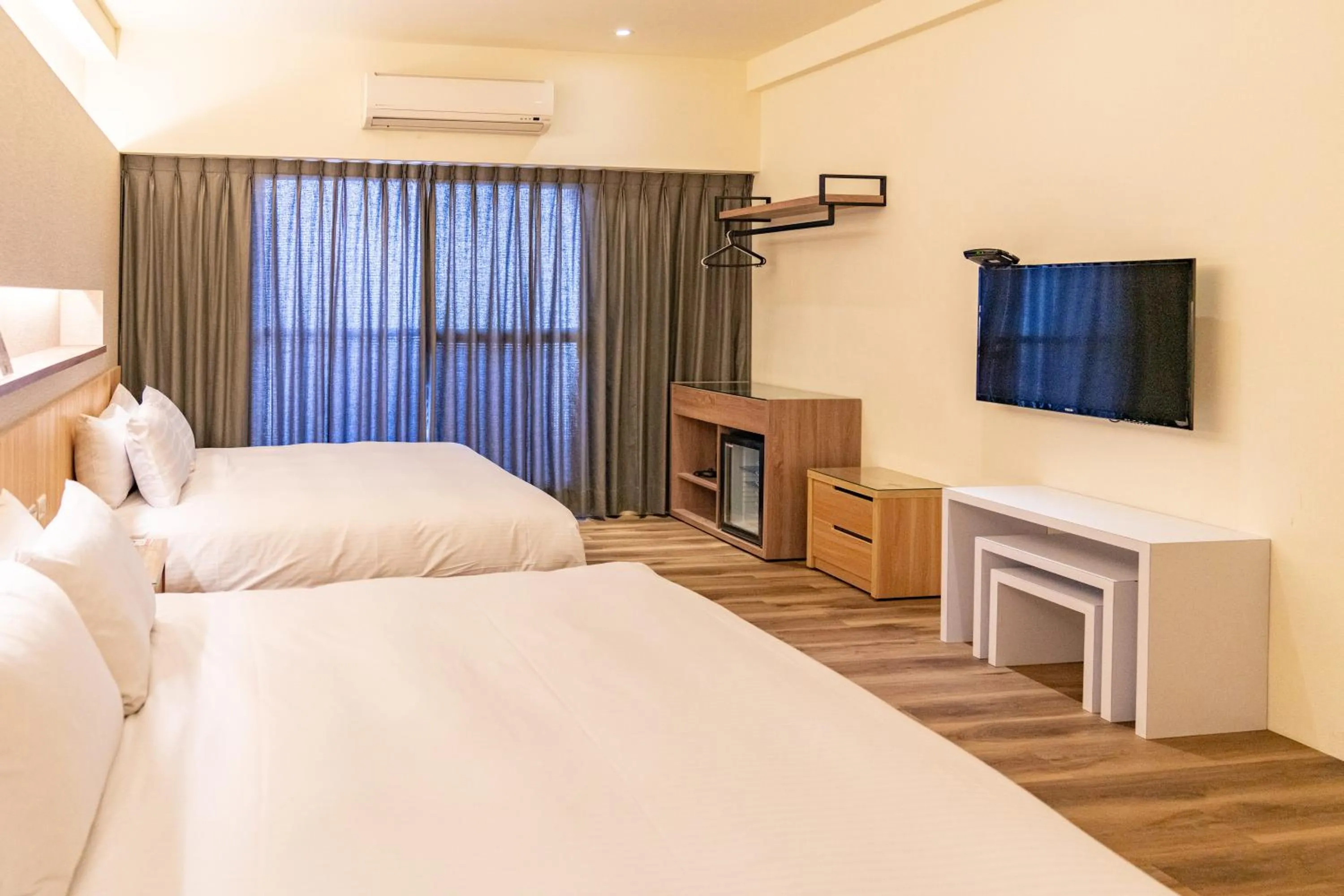 Bed in Traveller-Inn Zhongzheng Library