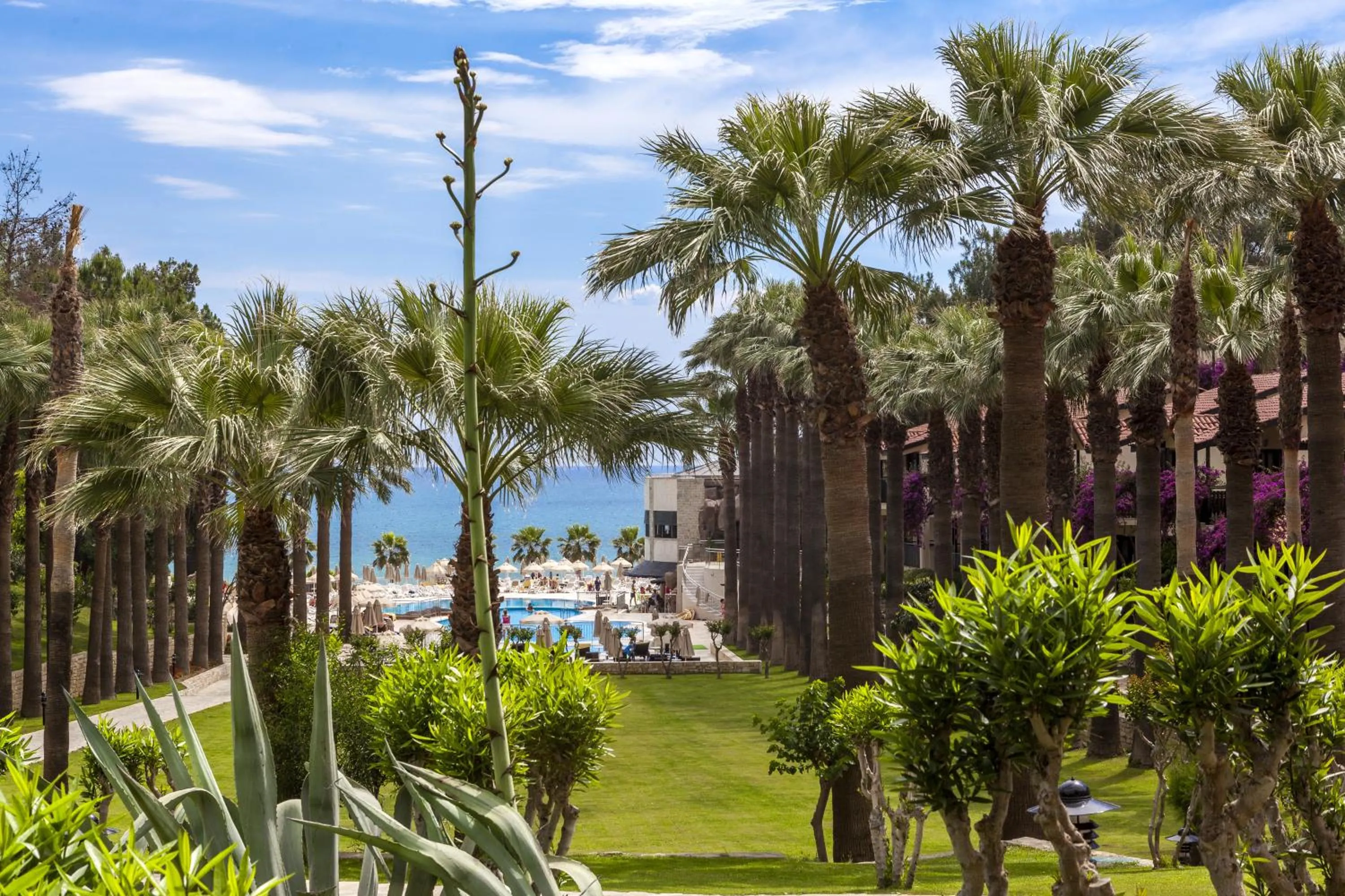 Garden in Melas Holiday Village