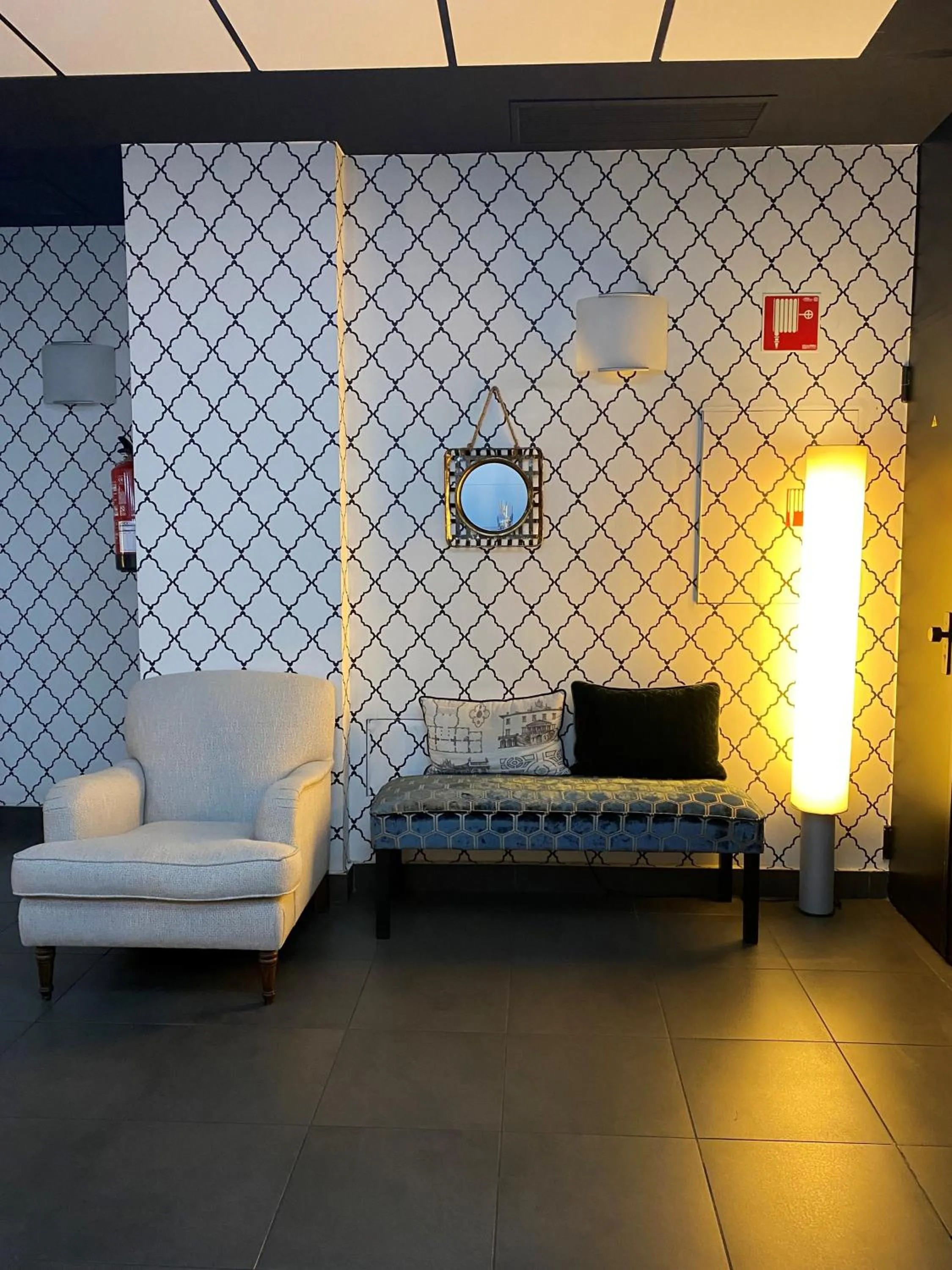 Lobby or reception in U Hotel Villa-Gomá