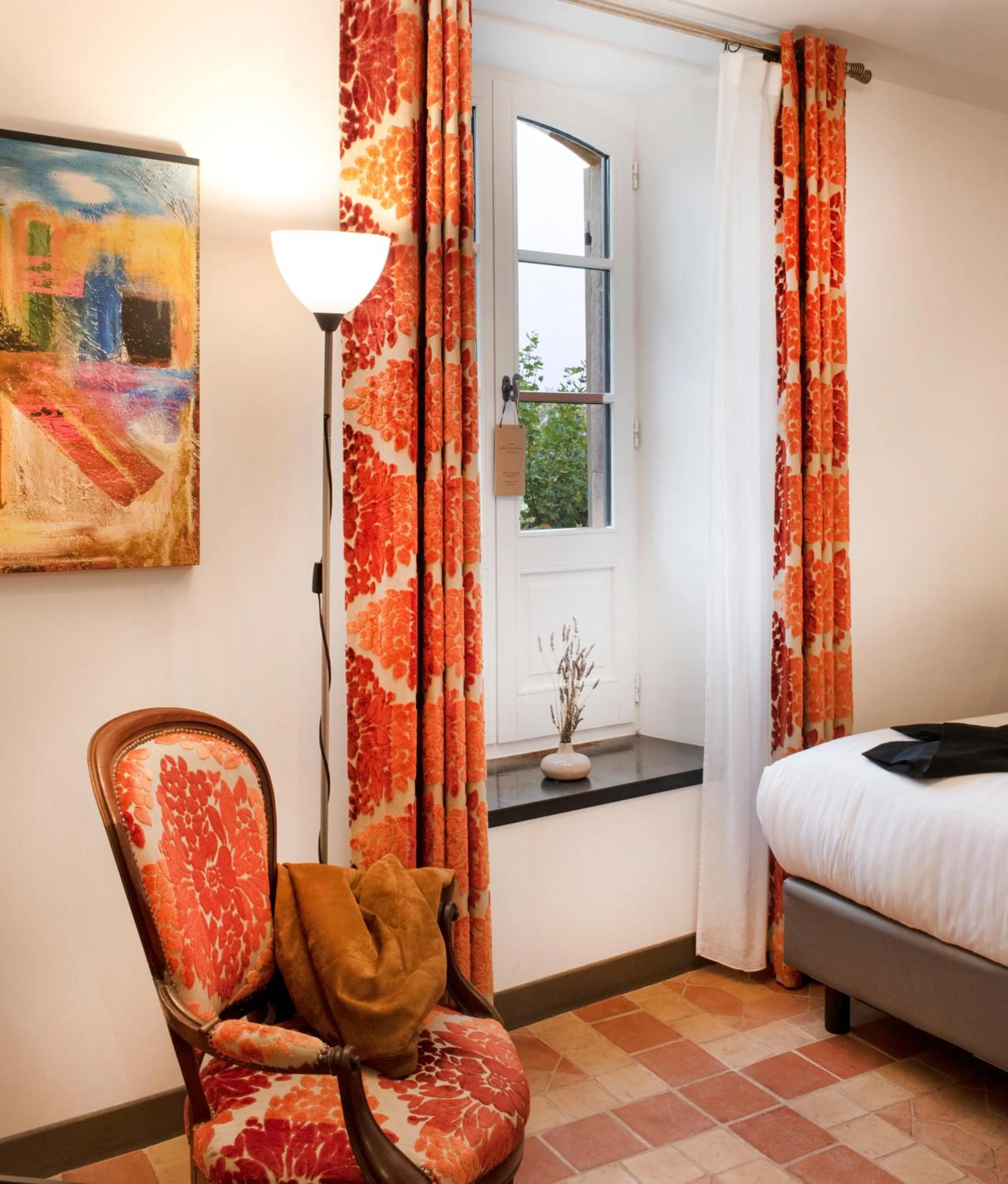 Decorative detail, Bed in La Ferme Chapouton - Teritoria