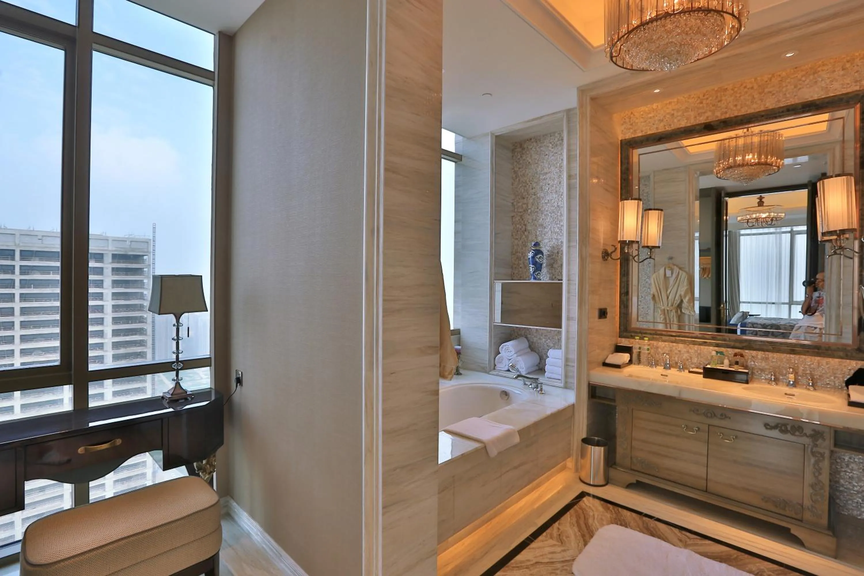 Bathroom in Wanda Realm Hotel Tai'an