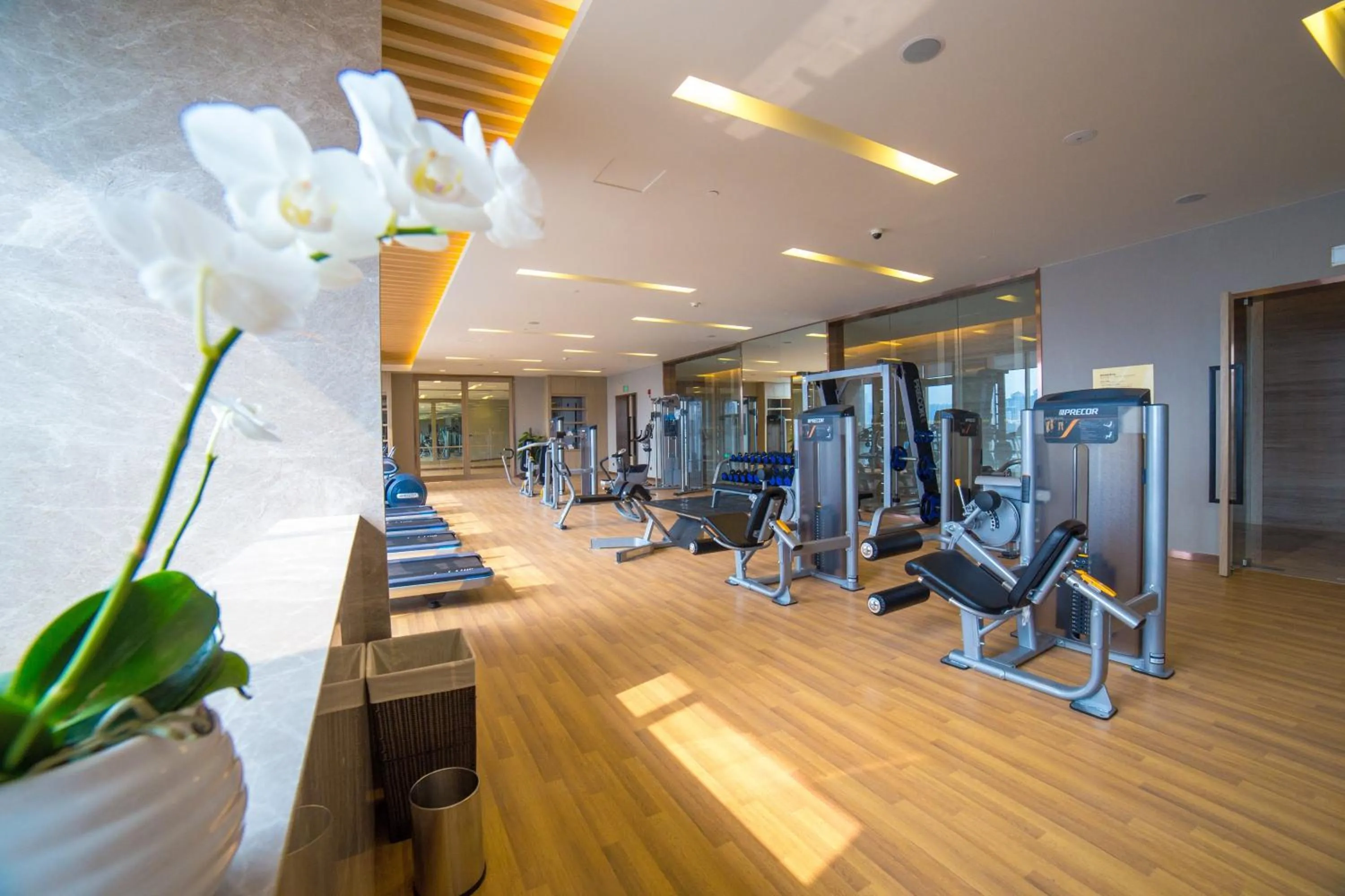 Fitness centre/facilities in Wanda Realm Hotel Tai'an