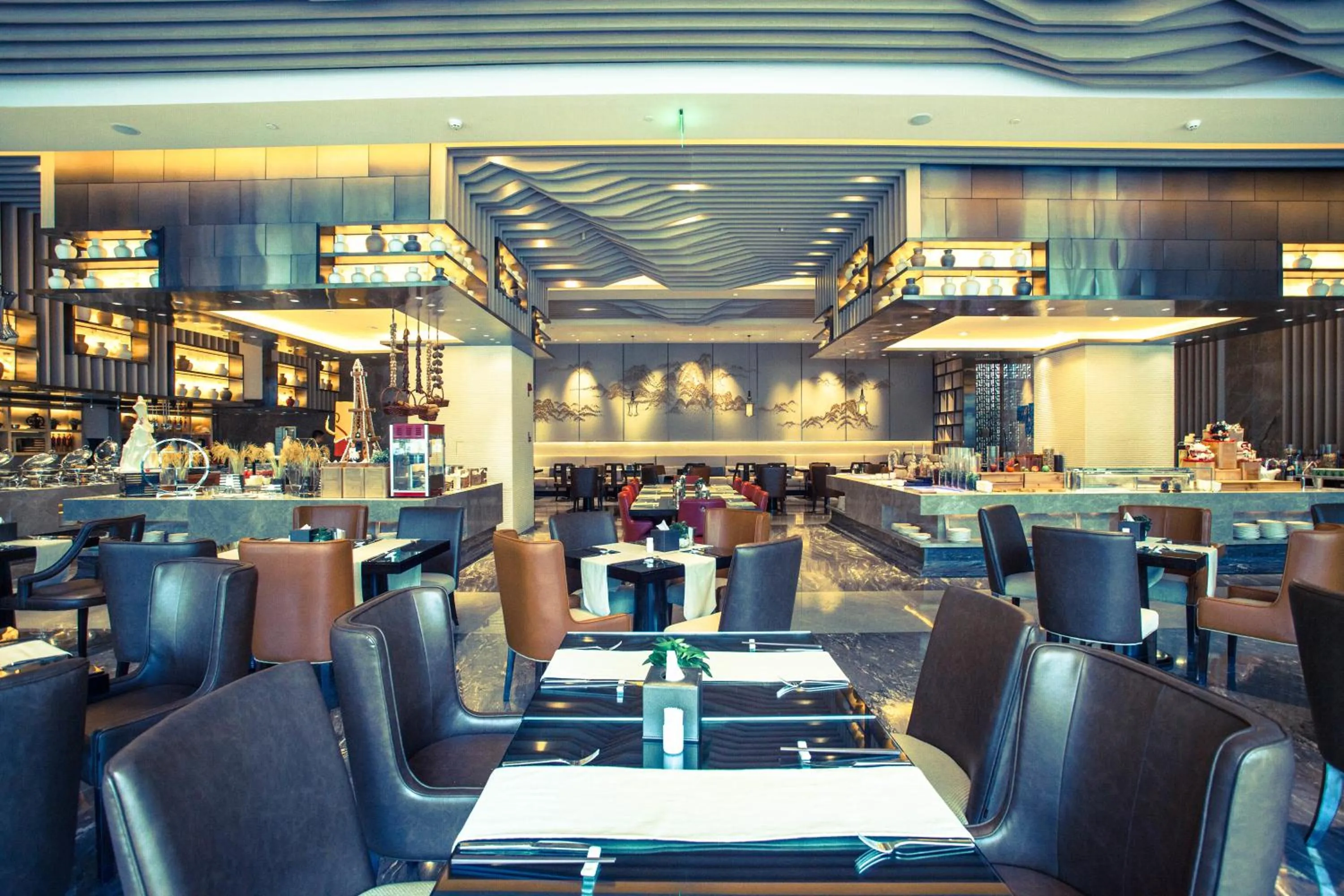 Restaurant/places to eat in Wanda Realm Hotel Tai'an