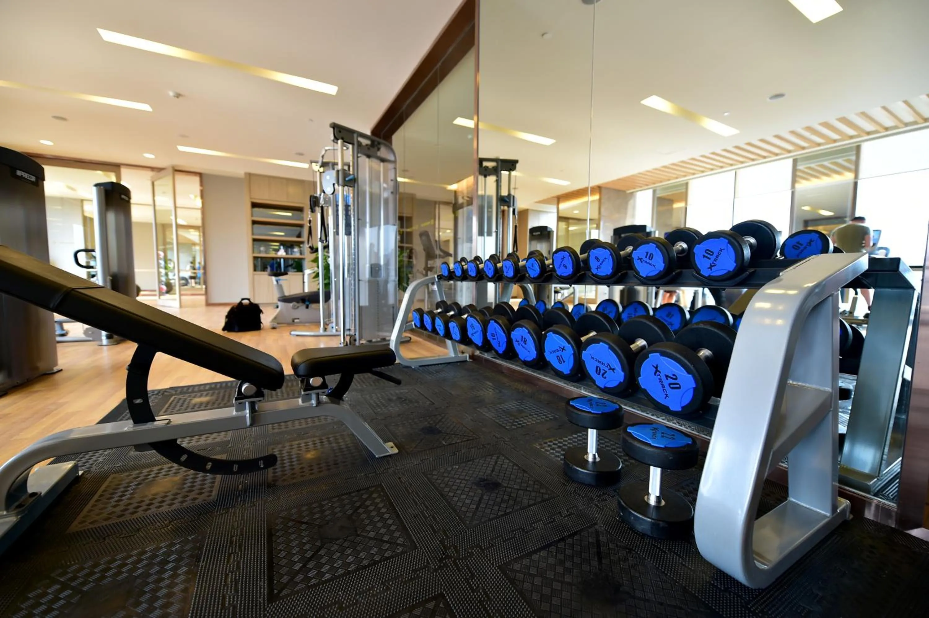Fitness centre/facilities in Wanda Realm Hotel Tai'an