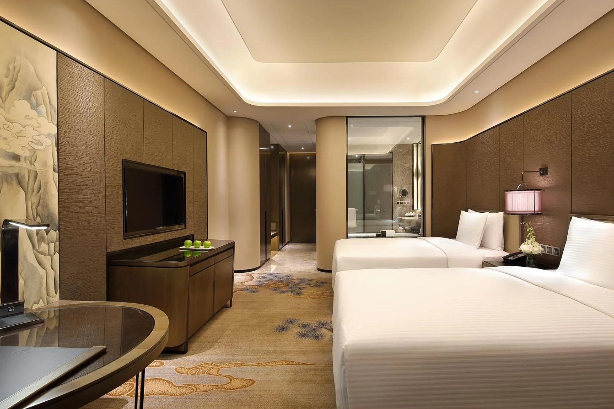 Bed in Wanda Realm Hotel Tai'an