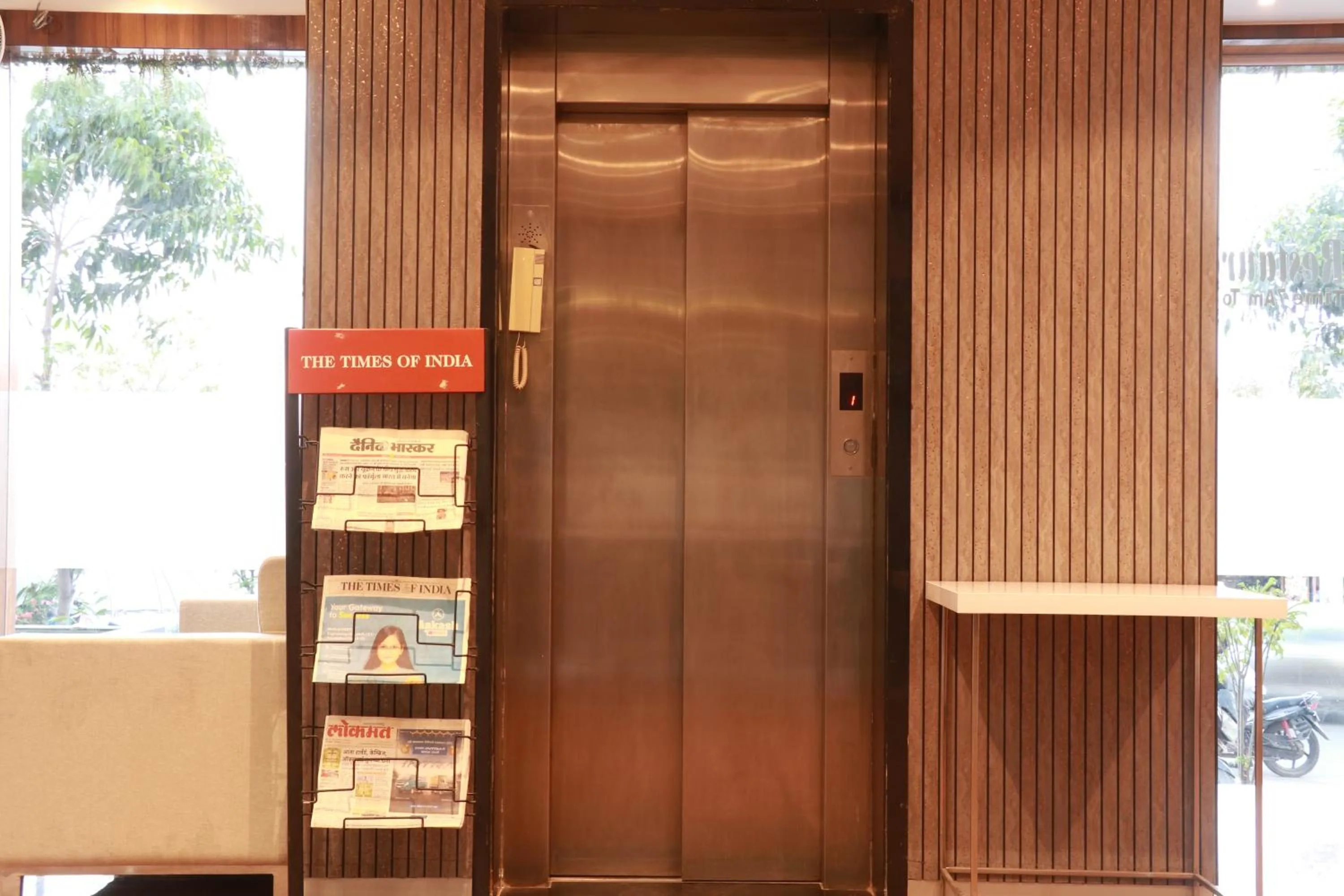 elevator in Hotel Yash Executive