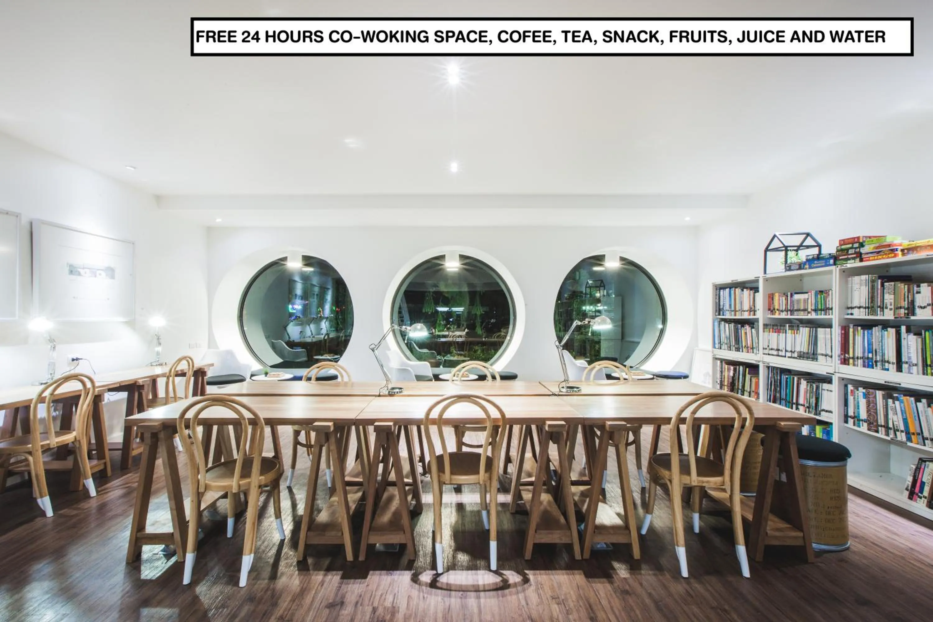 Meeting/conference room in Blu Monkey Hub and Hotel Phuket Town- Free All Day Coworking space