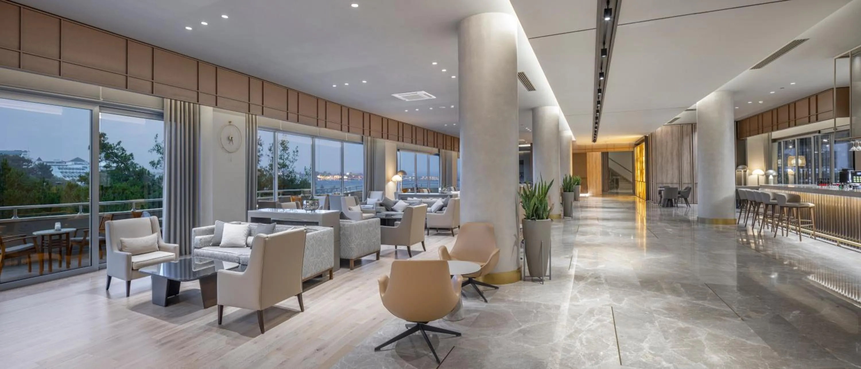 Lobby or reception in Melas Resort Hotel