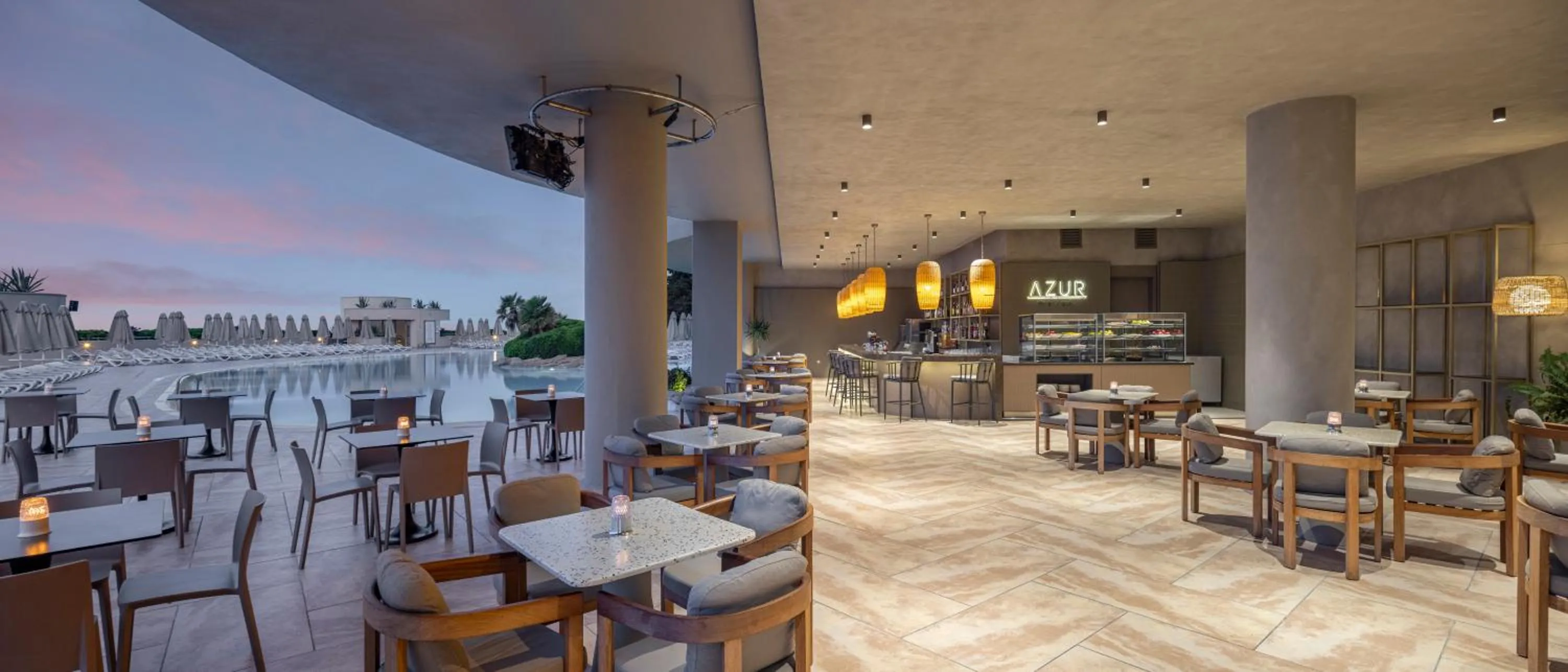 Seating area in Melas Resort Hotel