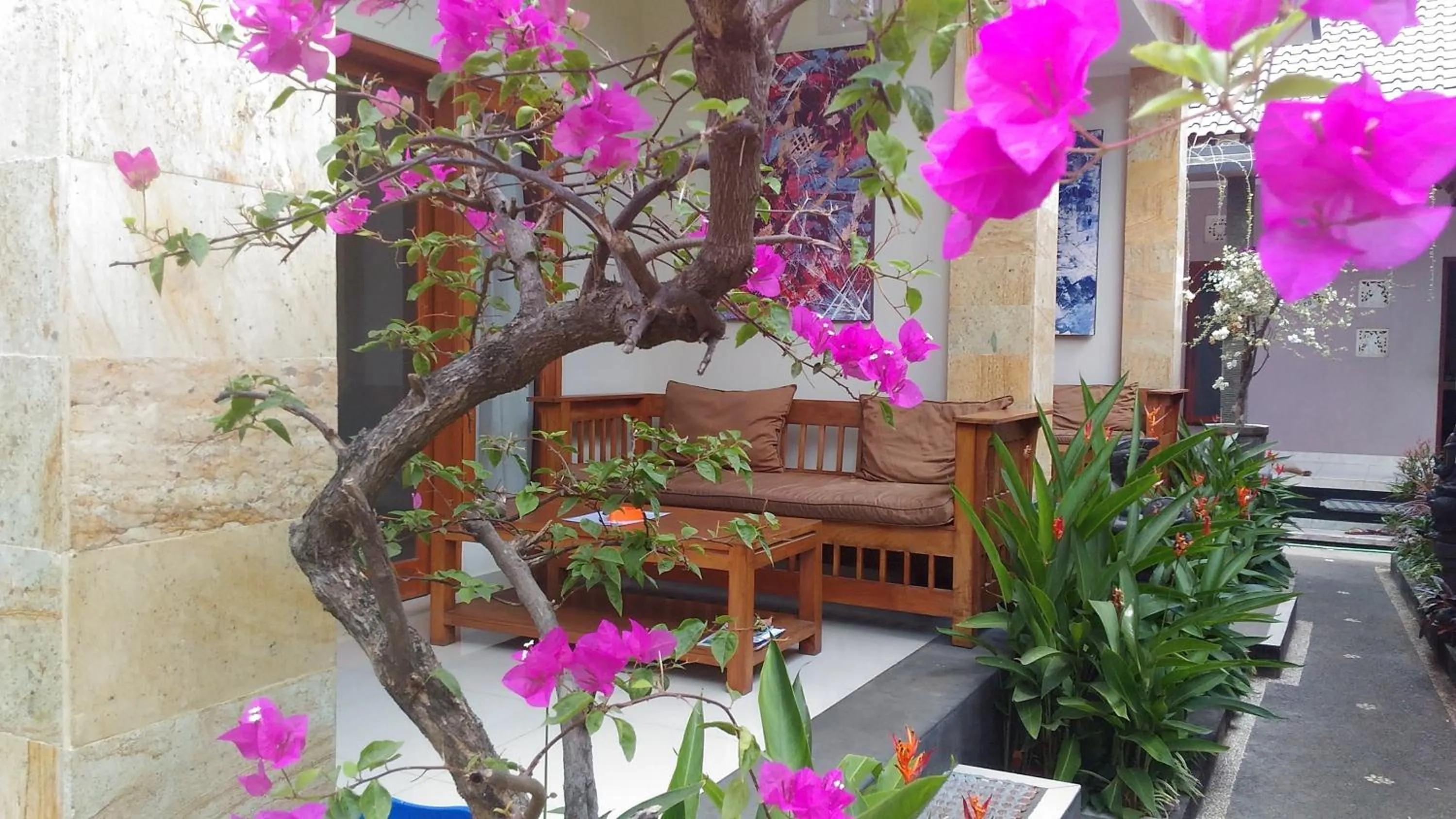 Patio in Suryadina Guest House