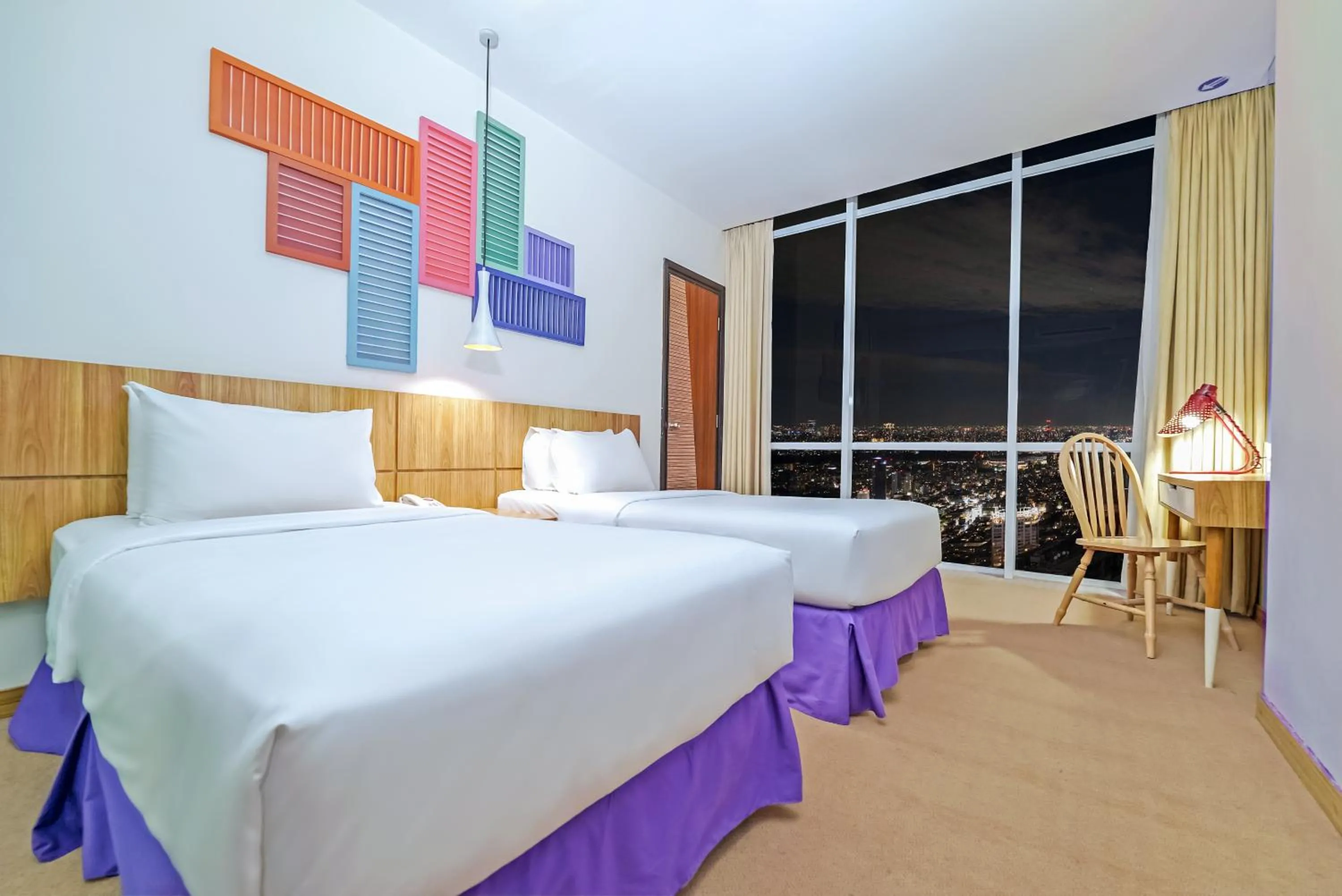 Bed in Tjokro Style Yogyakarta