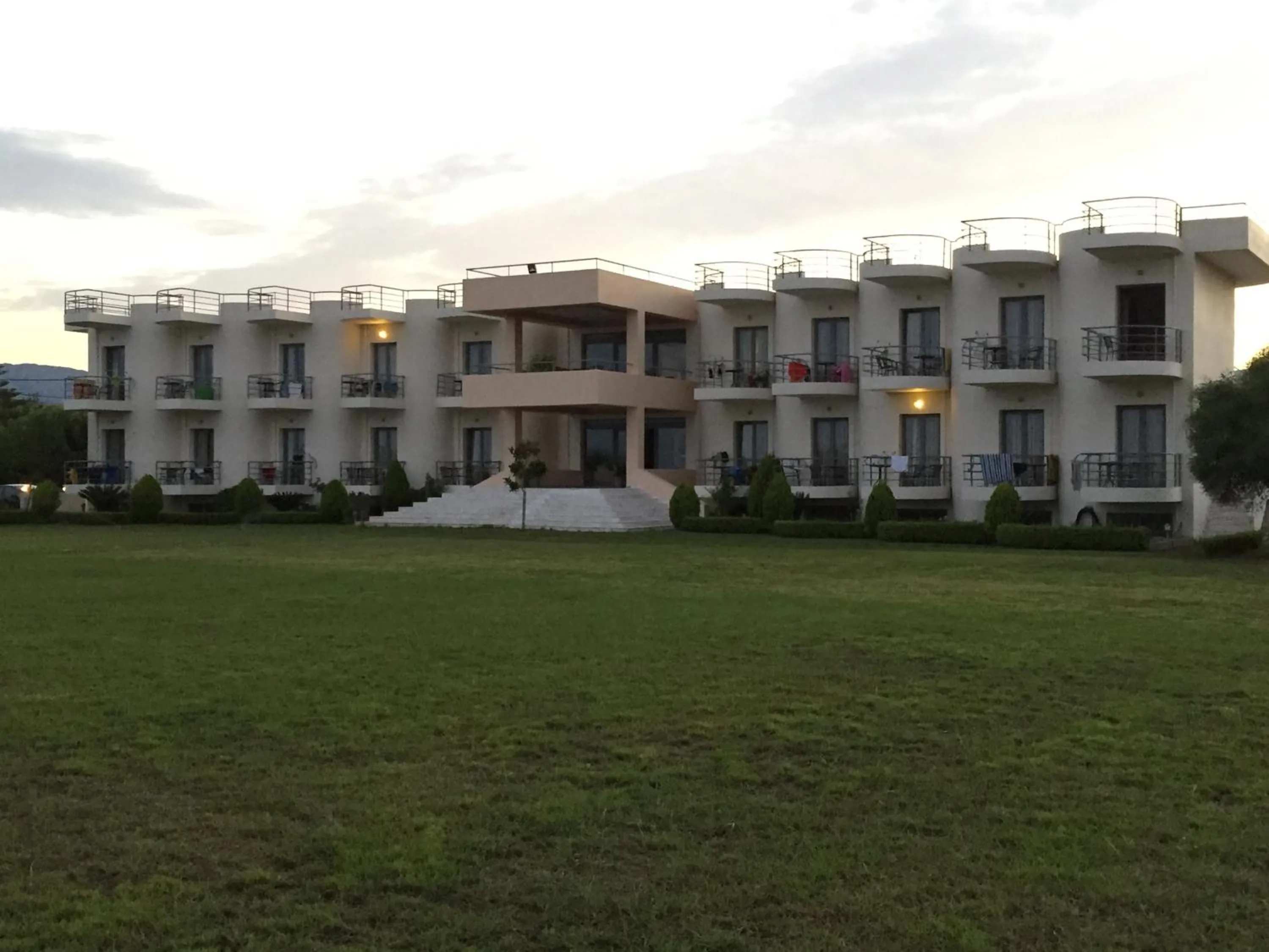 Facade/entrance in Ostria Hotel Kakovatos Beach