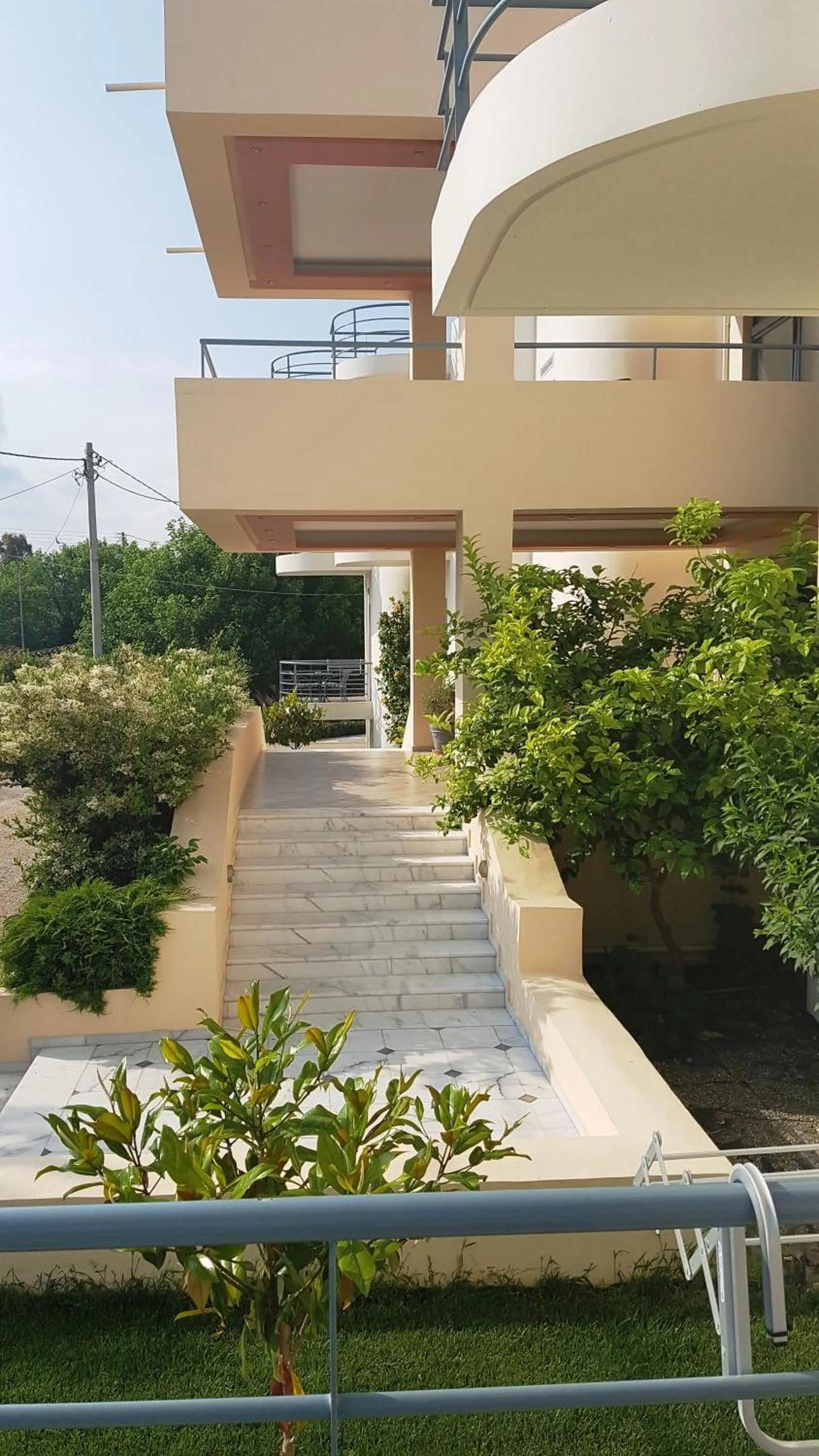 Garden in Ostria Hotel Kakovatos Beach