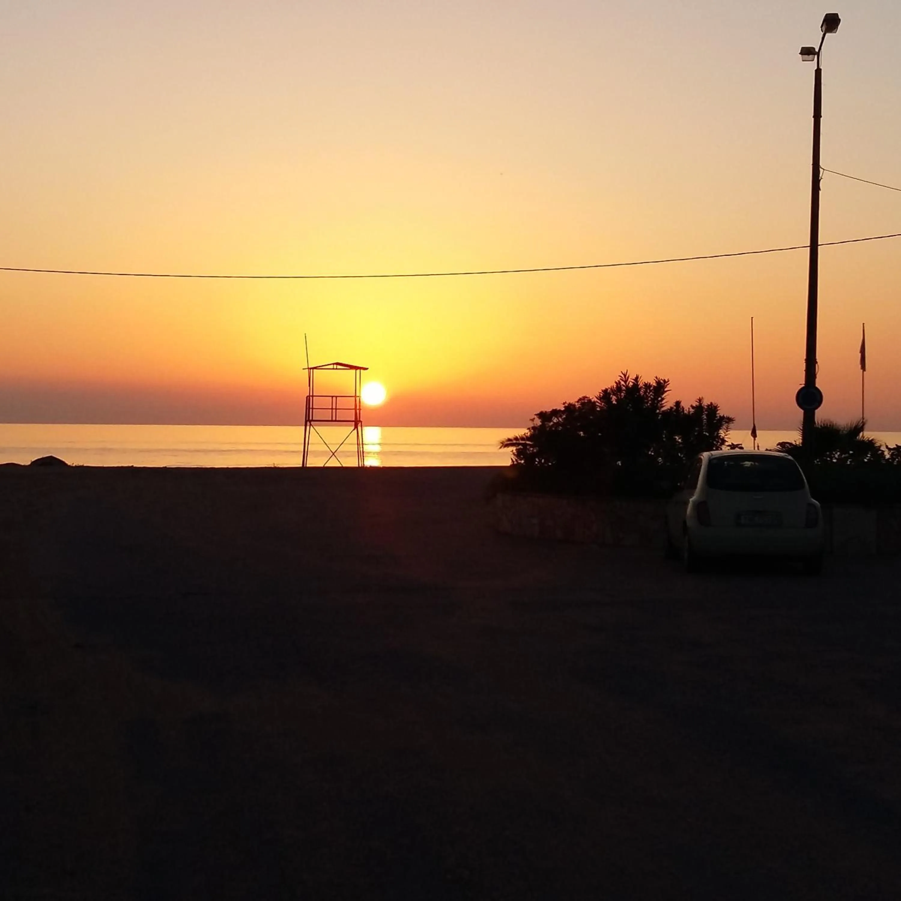 Sea view in Ostria Hotel Kakovatos Beach
