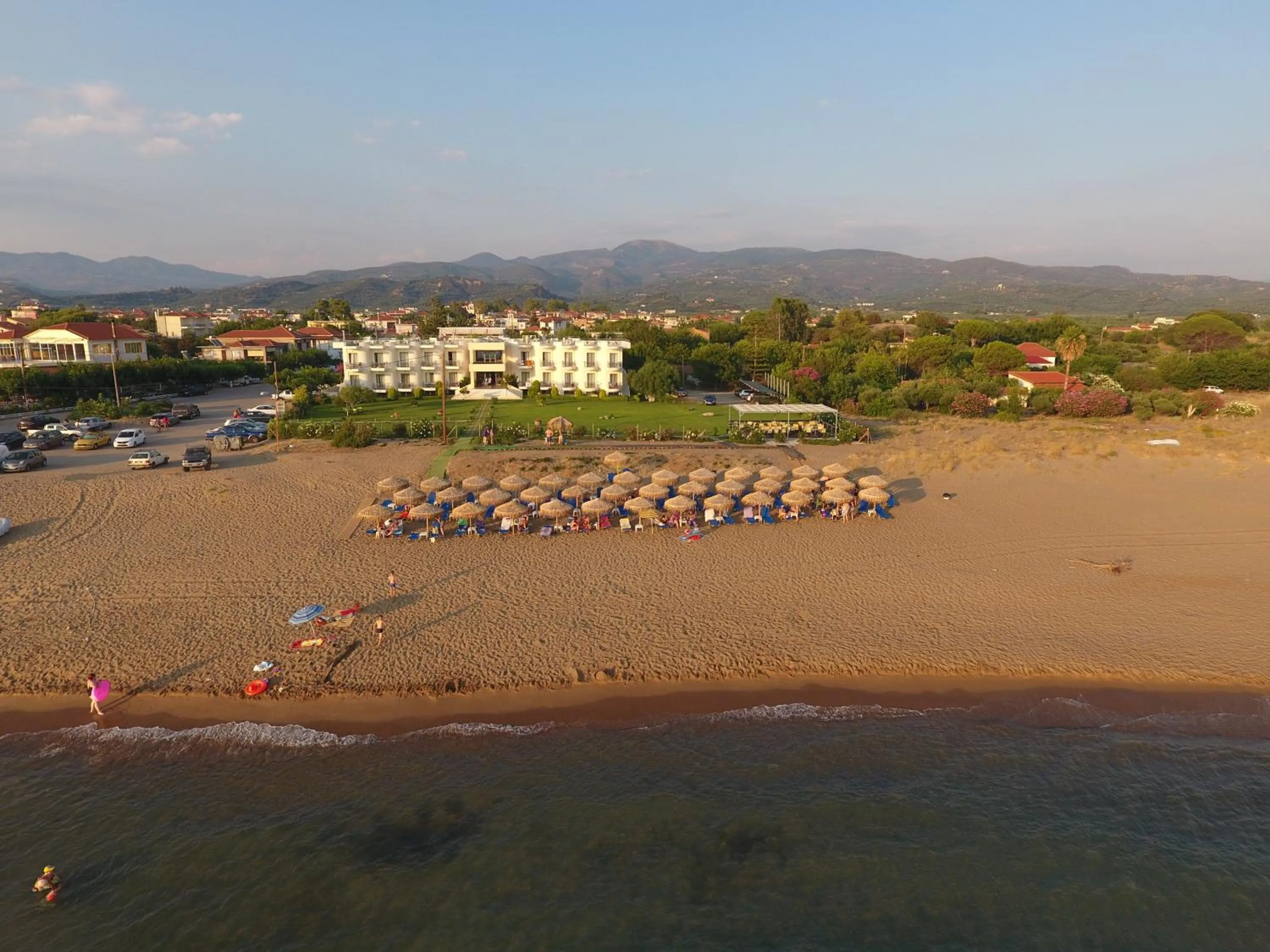 Natural landscape in Ostria Hotel Kakovatos Beach