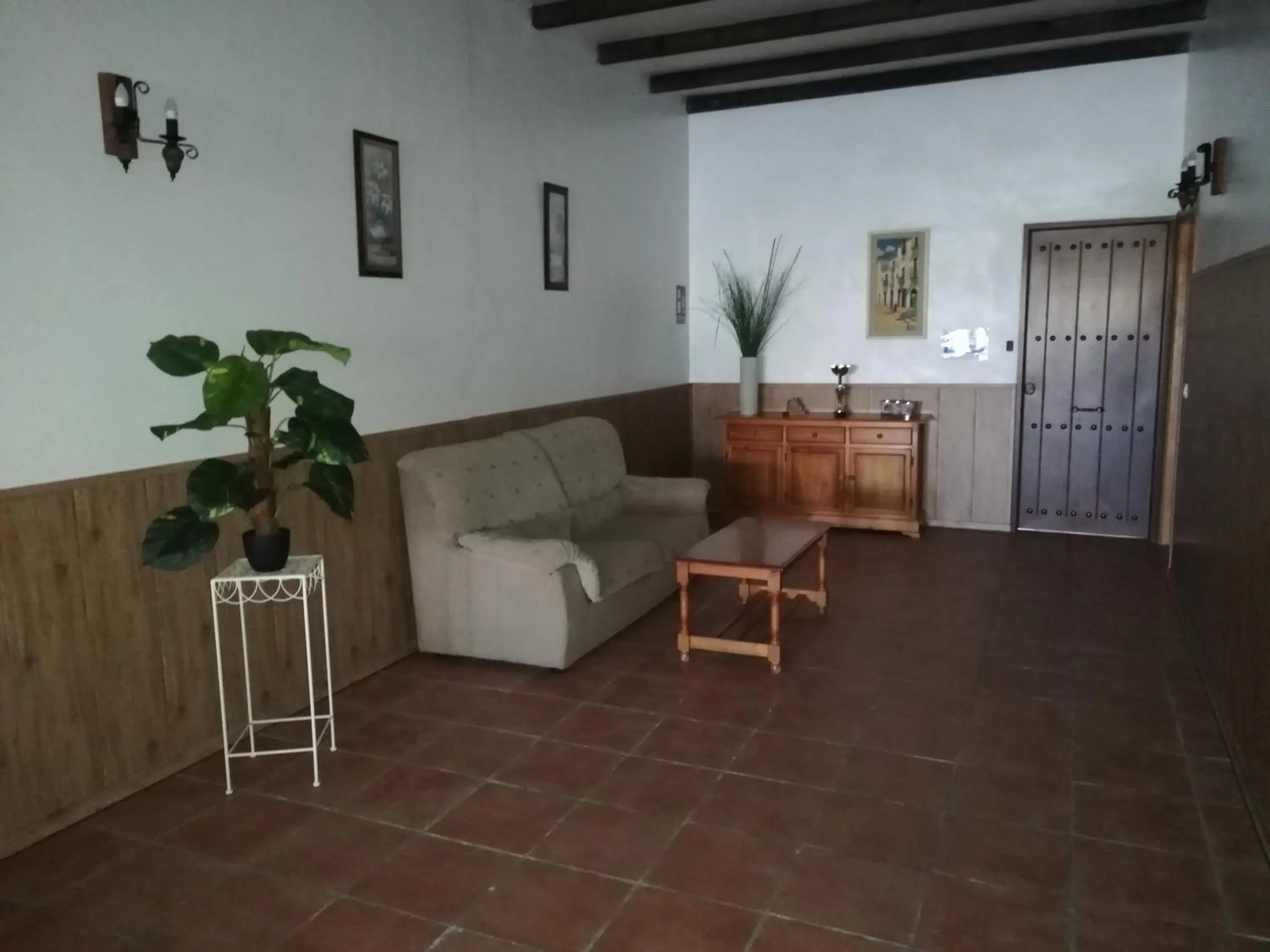 Living room in Hostal Breñaverde